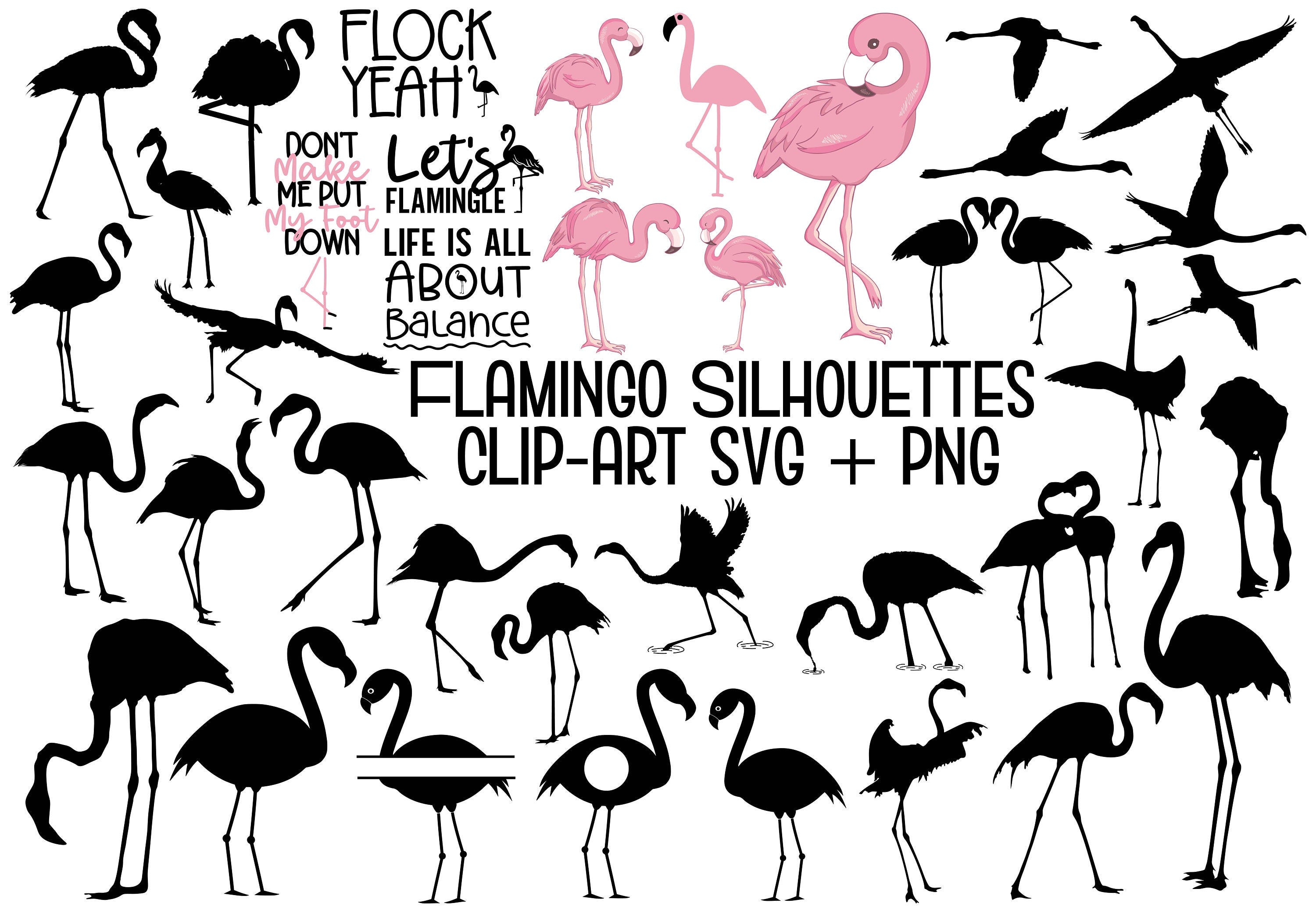 Flamingo Svg Bundle, Flamingo Png Svg, Peace Love Flamingo Svg, Flamingo Beach Svg, Flamingo Svg Silhouette, Summer Flamingo Svg  Cricut