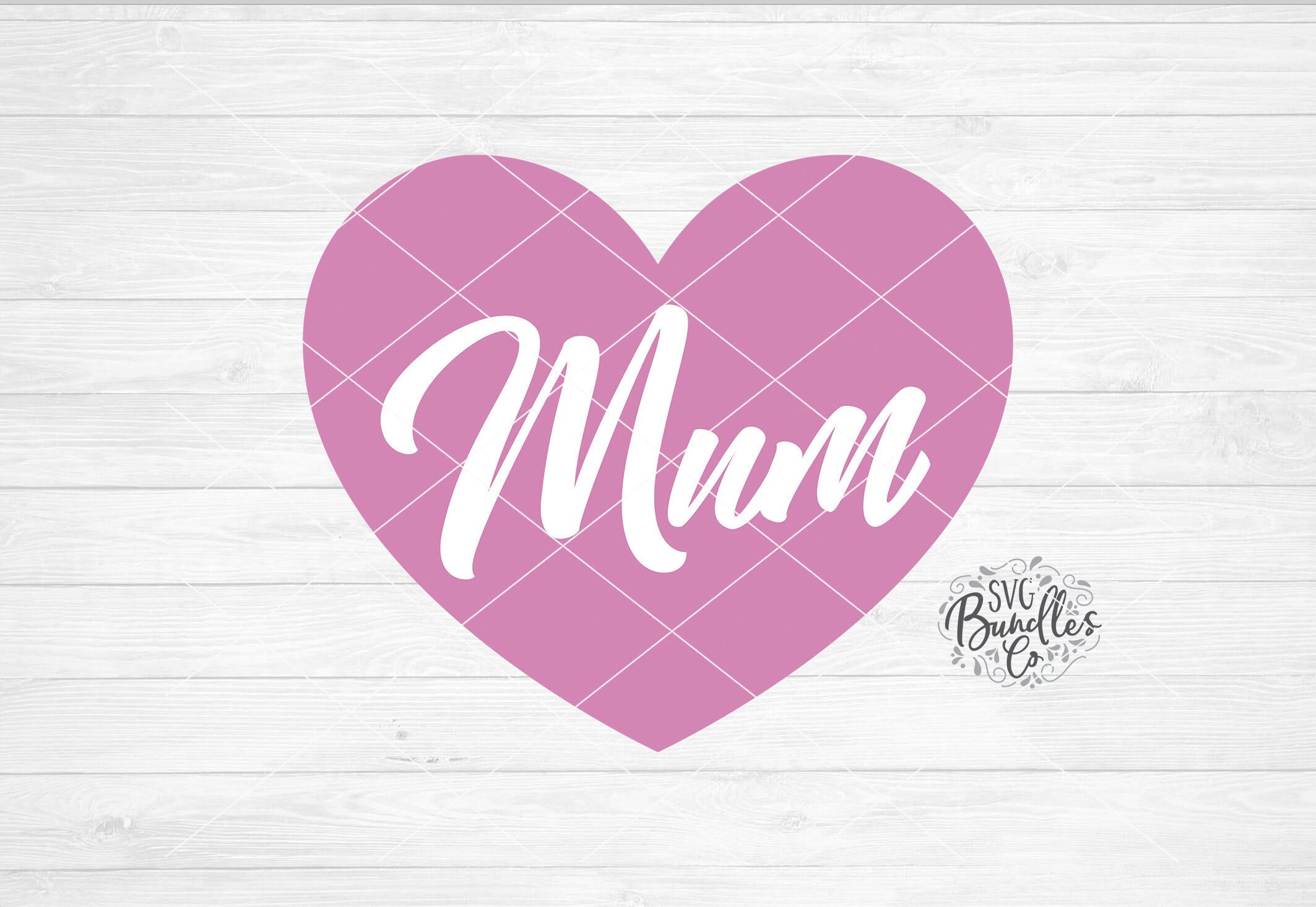 Instant SVG/DXF/PNG Mum In Heart, mum svg, mothers day svg, cut file, silhouette, cricut, quote, gift for mum, mum tattoo, monogram svg, dxf