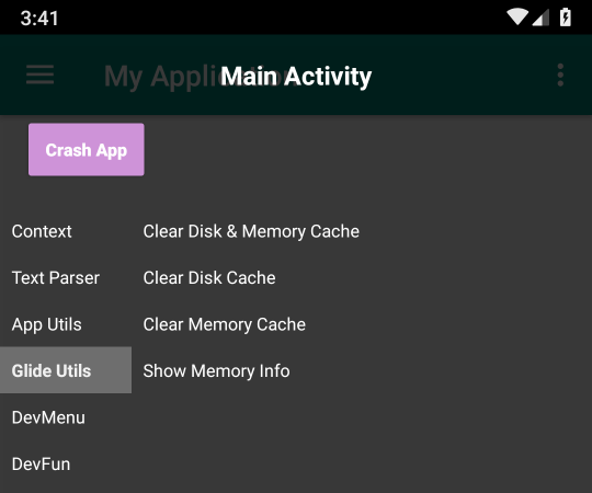 Utility functions can be provided by libraries