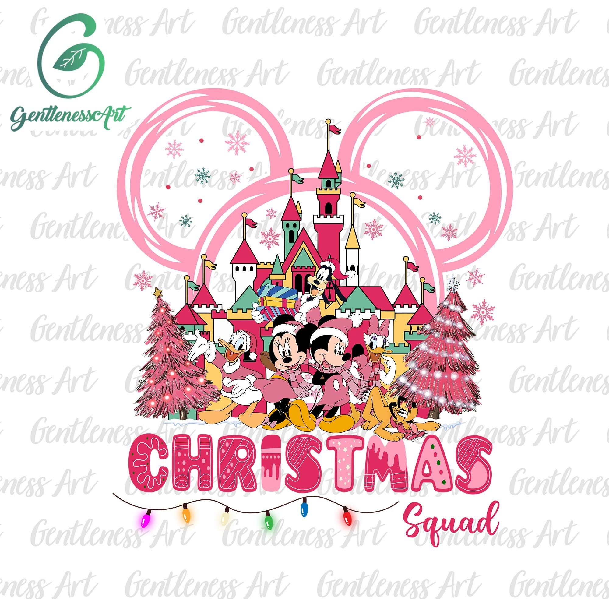 Merry Christmas Png, Pink Christmas Tree Png, Christmas Mouse And Friends, Christmas Squad Png, Pink Christmas Png, Xmas Holiday Png