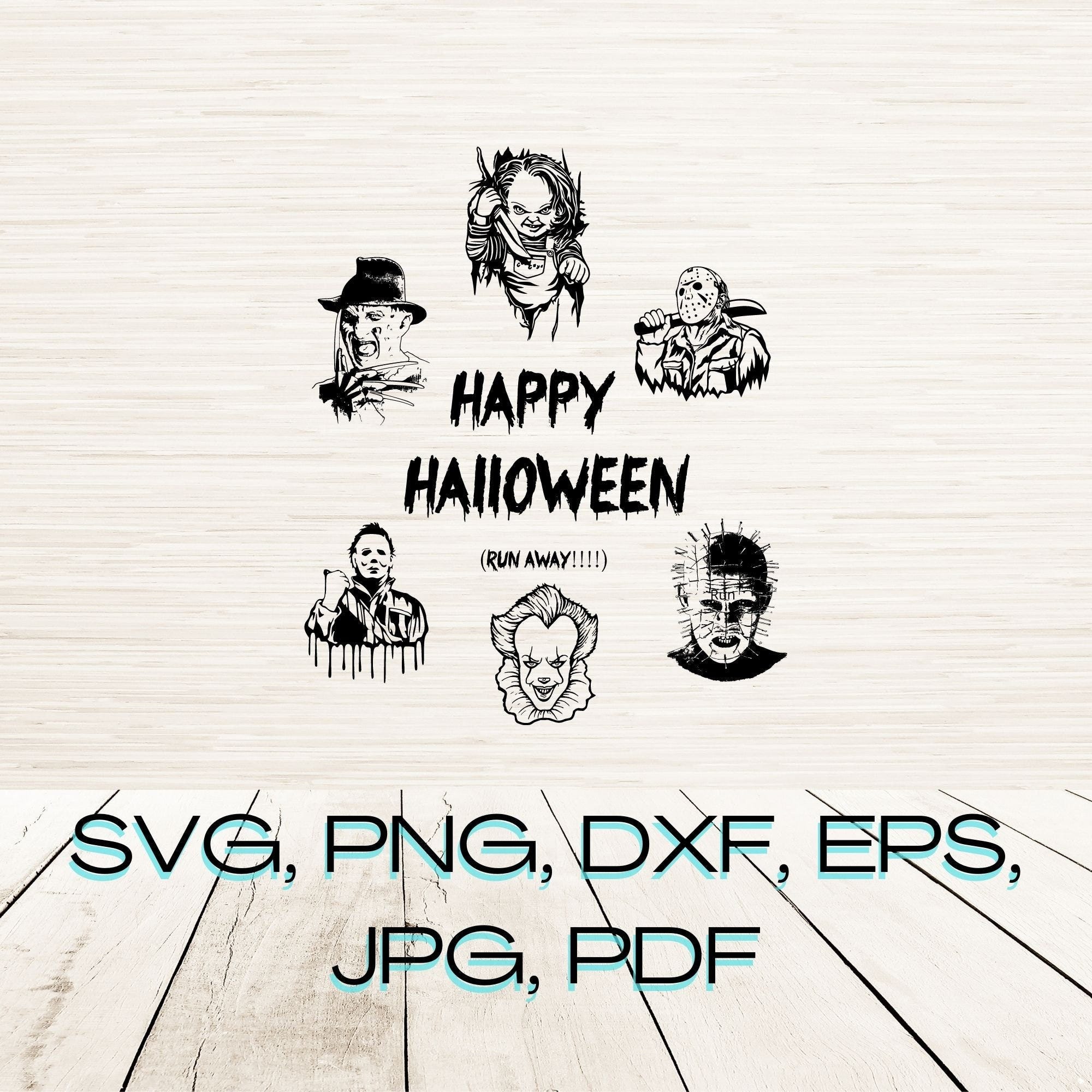 Freddy Krueger, Halloween decor, Laser engraving, png, svg, jpeg, pdf, vector, instant download, digital download, svg for cricut download