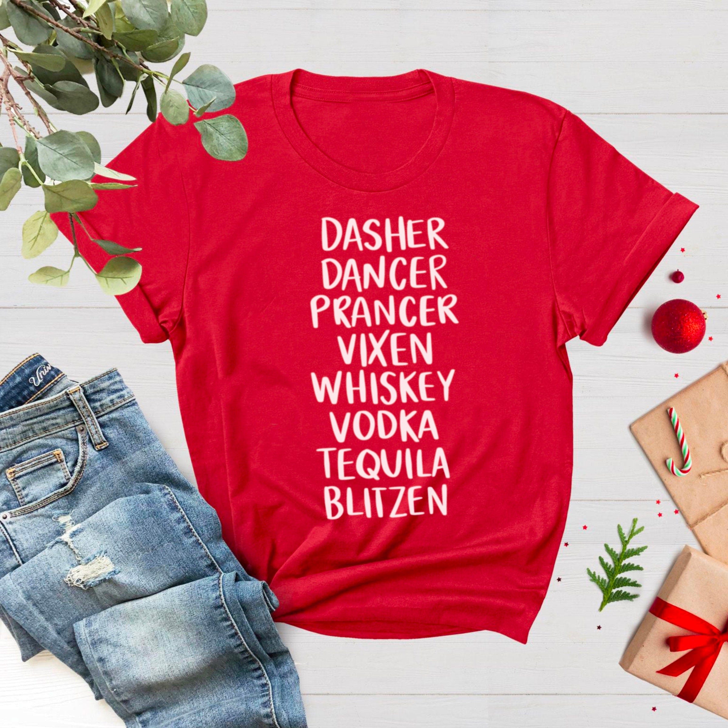 Funny Christmas SVG, Tequila, Whiskey, Vodka Svg, Drinking, Hilarious Christmas Shirt svg, Holiday svg, Cut File for Cricut, Silhouette