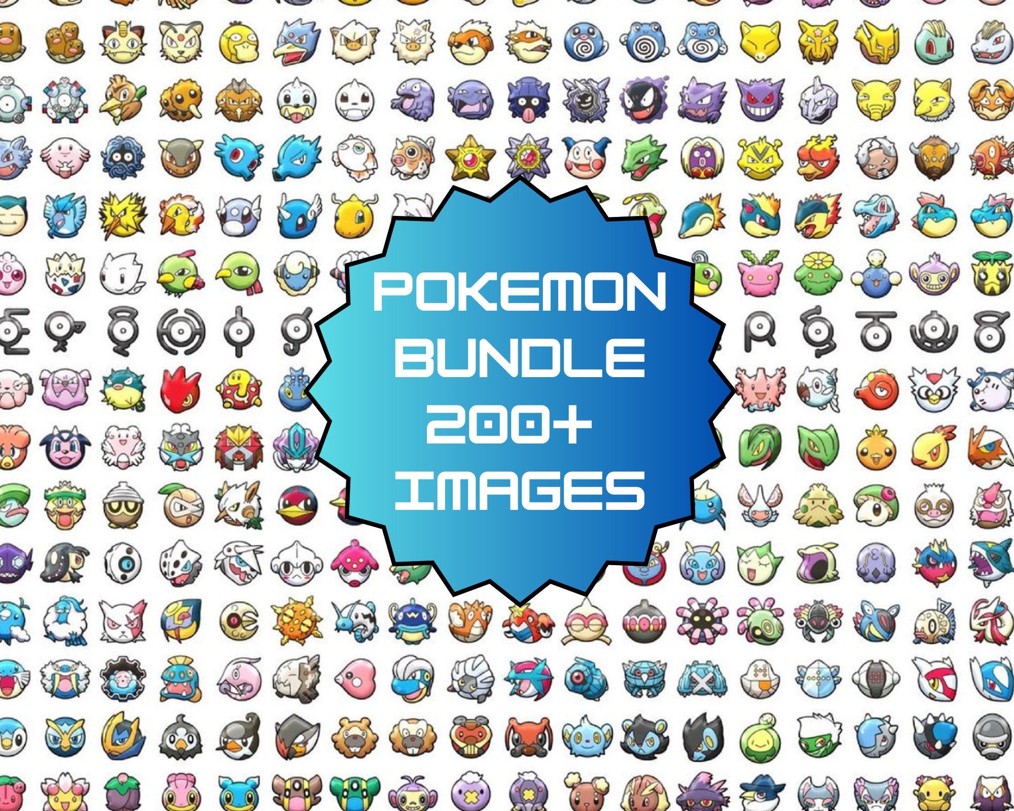 200+ Files LAYERED SVG Bundle! Pikachu, Charizard, Togepi, Chansey, Squirtle, Charamander, Bulbasaur, Mew, Mewtwo, png svg clipart