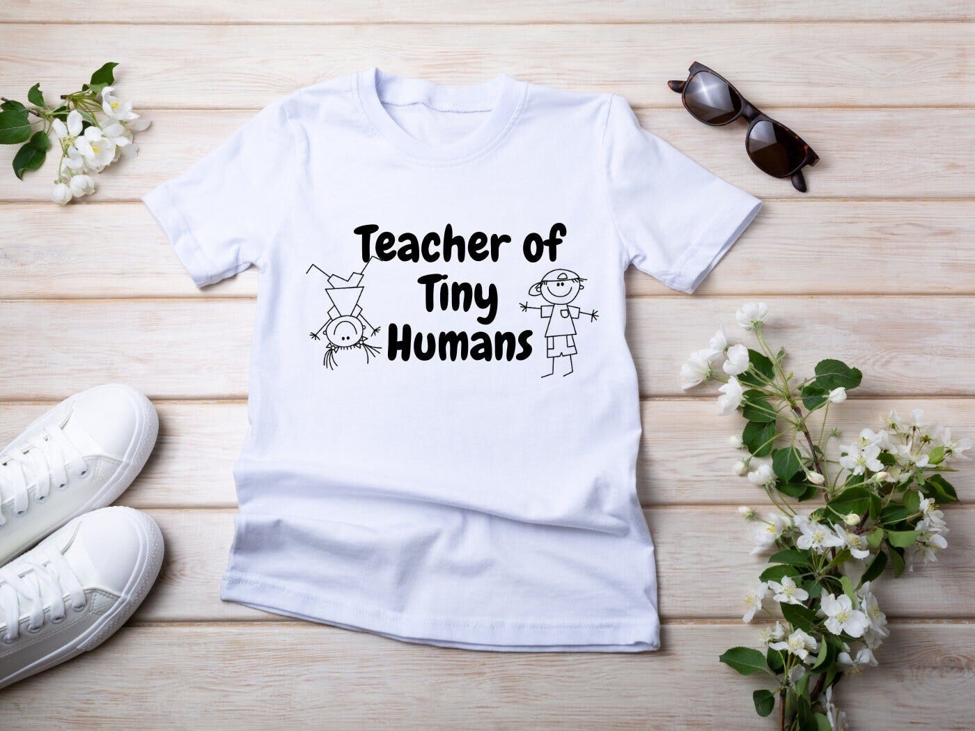 Teacher of Tiny Humans SVG Instant Download, Teacher Appreciation, Teacher Shirt Design
