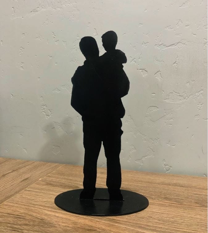 Father-Son Silhouette