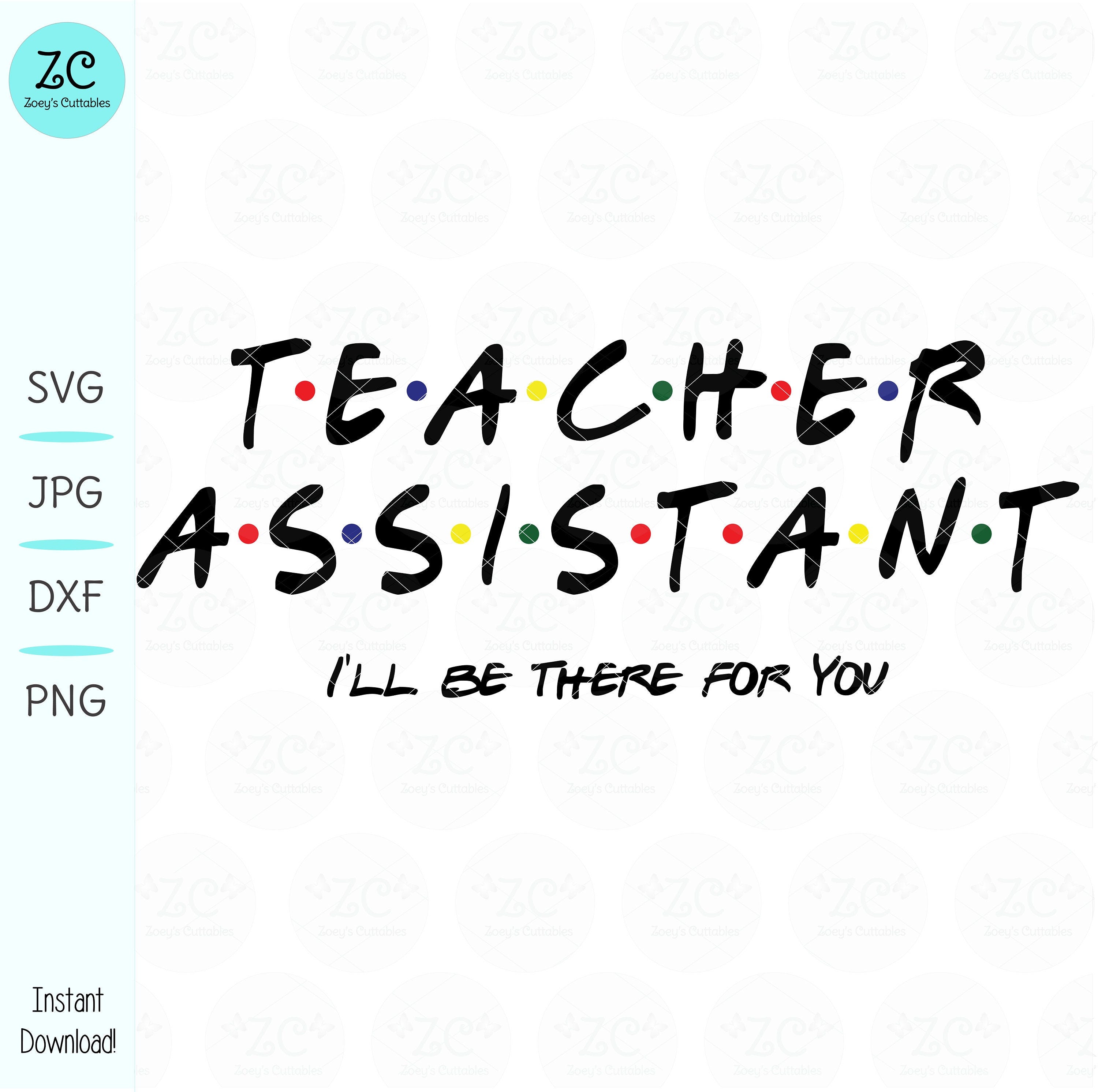 Teacher Assistant SVG, I