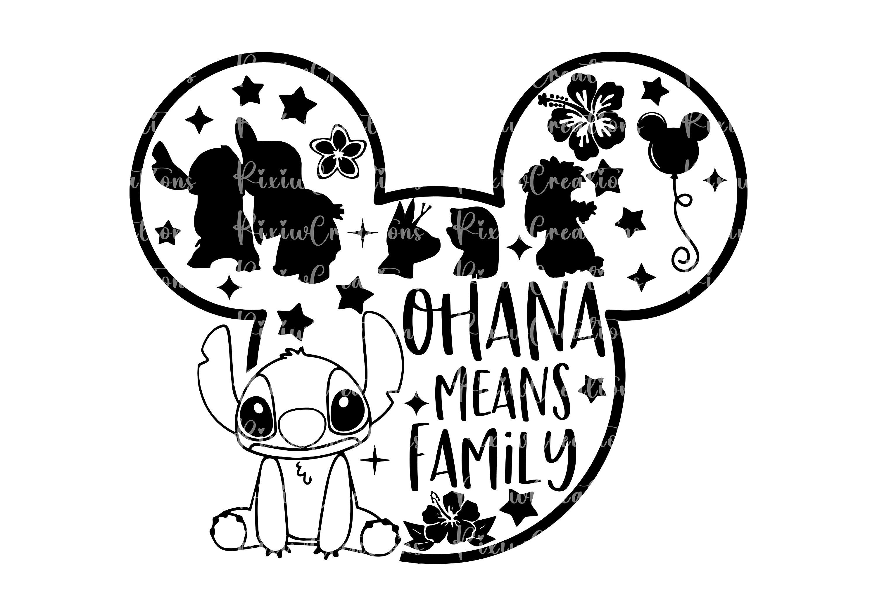 Stitch Svg, Stitch Png, Stitch Svg for Cricut, Retro Stitch Png, Stitch Mickey Ear Png, Funny Character Png, Summer Png, Digital File