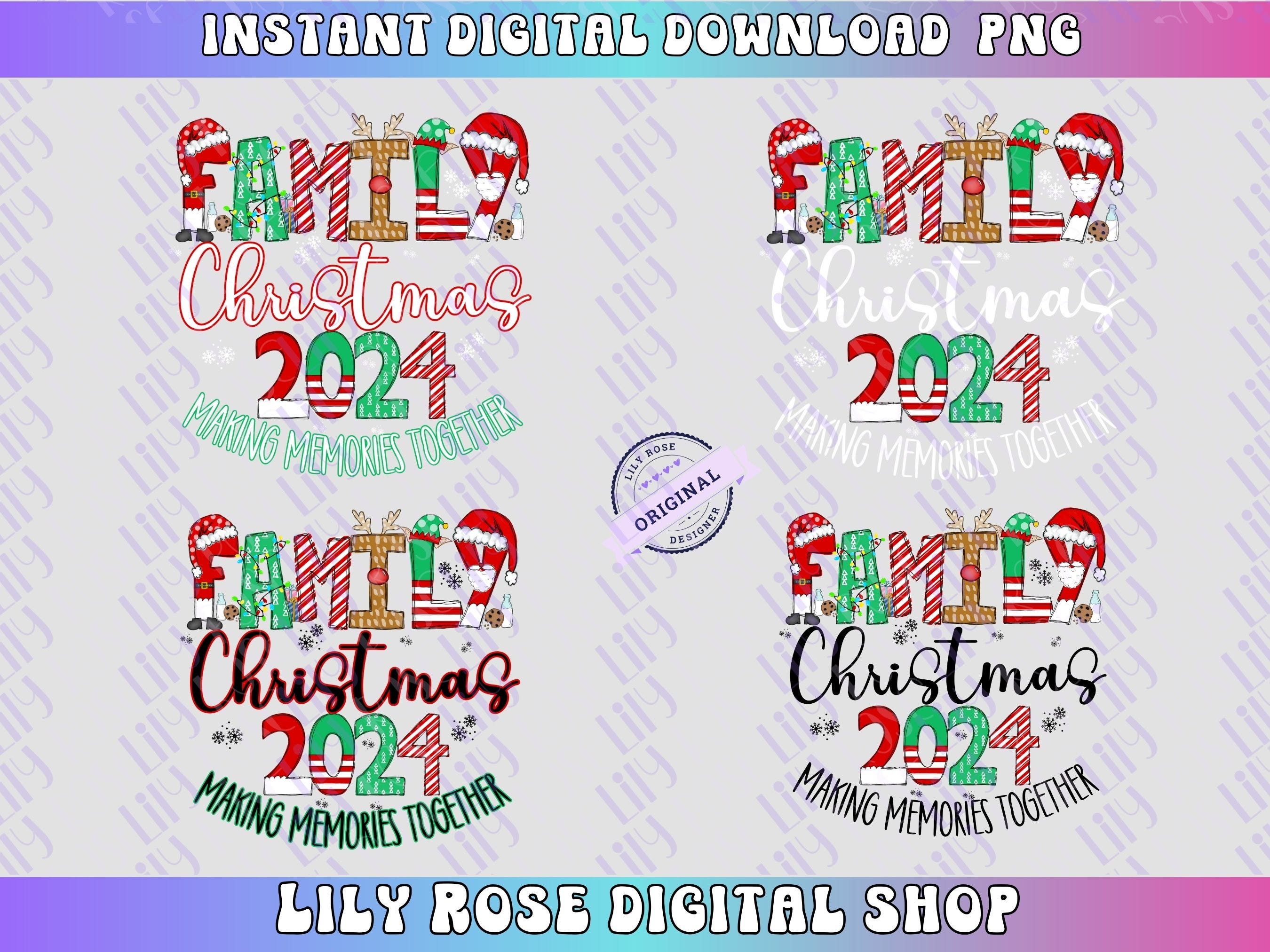 Family Christmas 2024 Digital Download, Christmas Crew 2024 Png,Christmas Matching Family Shirts Design,Christmas Sublimation