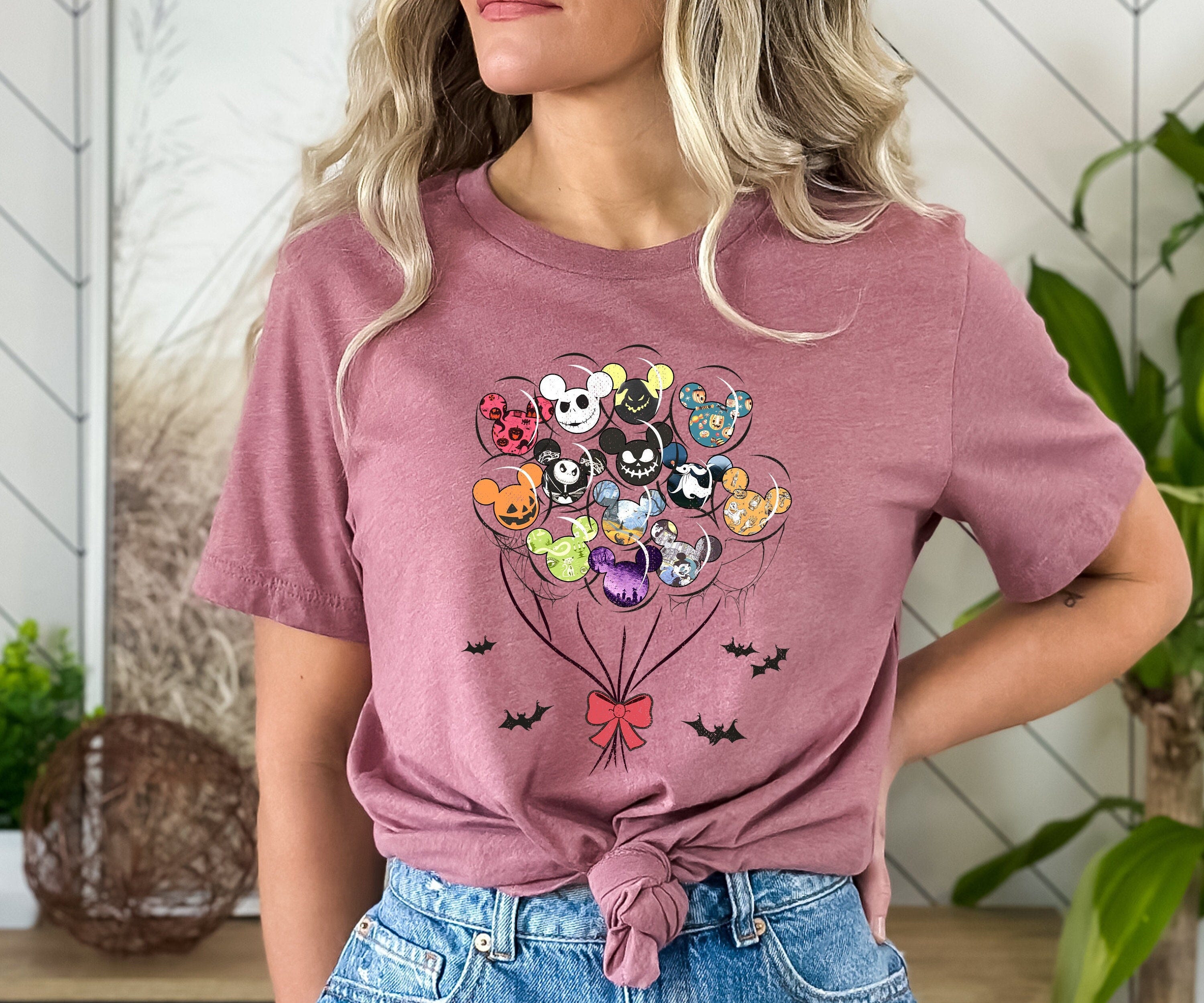 Disney Balloons Halloween Shirt, Mickey Balloons Halloween Shirt, Disney Spooky Season Shirt, Disney Halloween Holiday Shirt