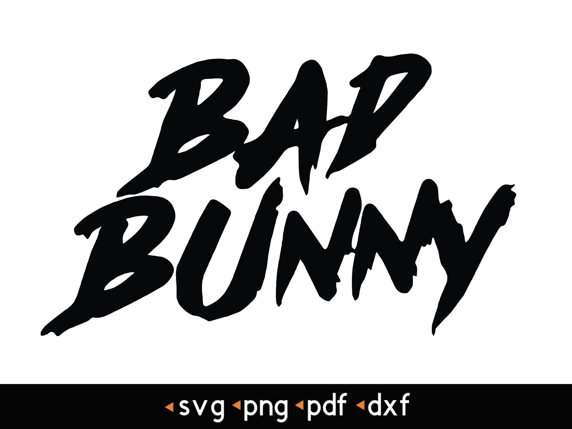 Bad Bunny- #1 svg, png, pdf, dxf