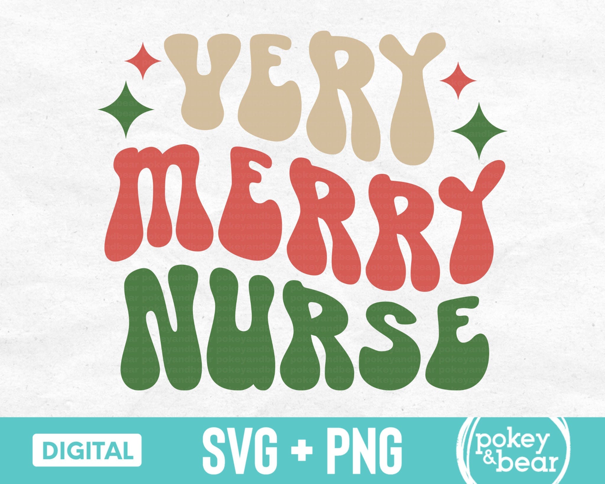 Very Merry Nurse Svg Retro Nurse Png Sublimation Design Nurse Shirt Svg RN Christmas Svg Holiday Registered Nurse Cut File