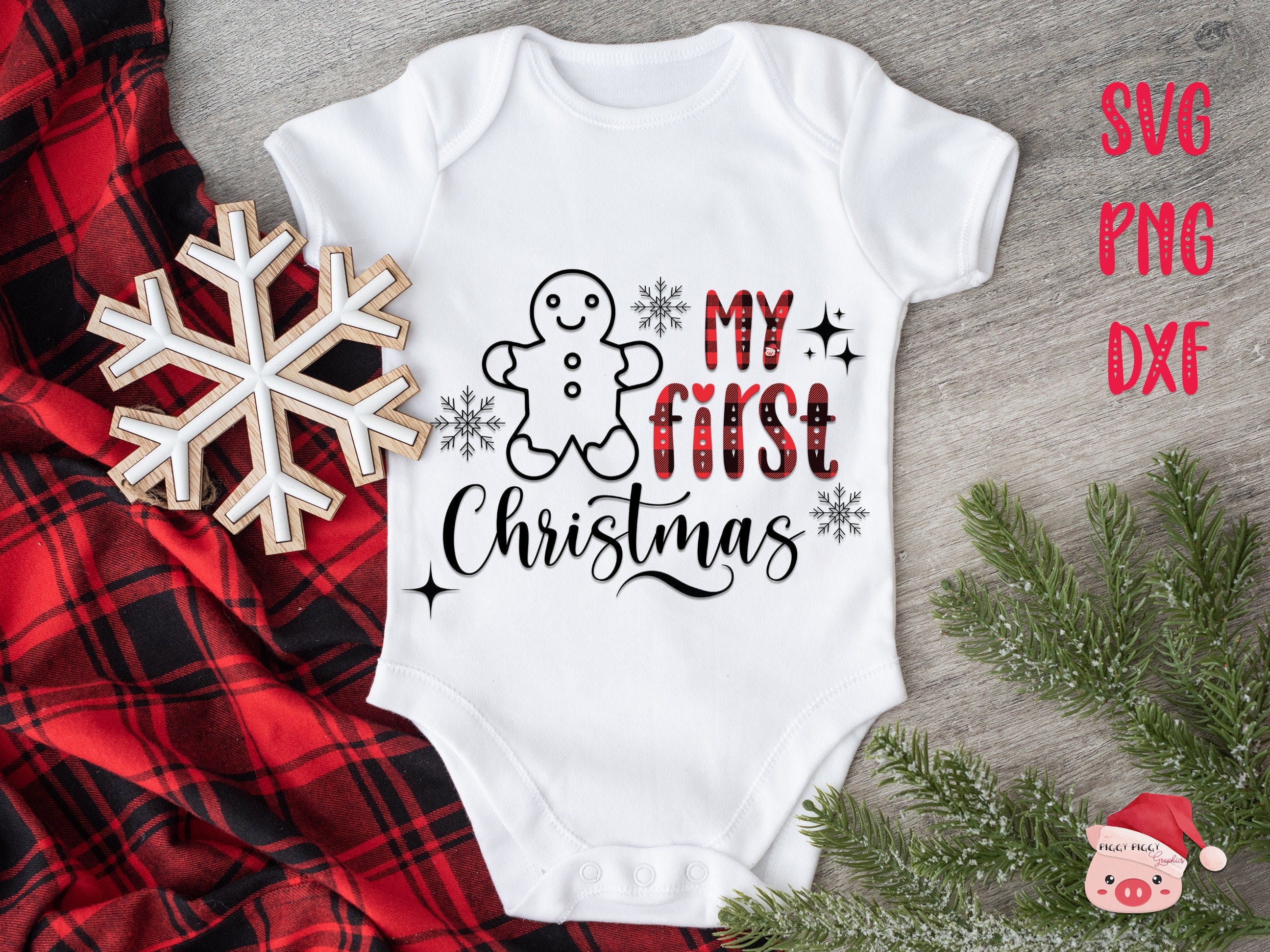 My first Christmas SVG, Christmas Cookies  SVG, Baby