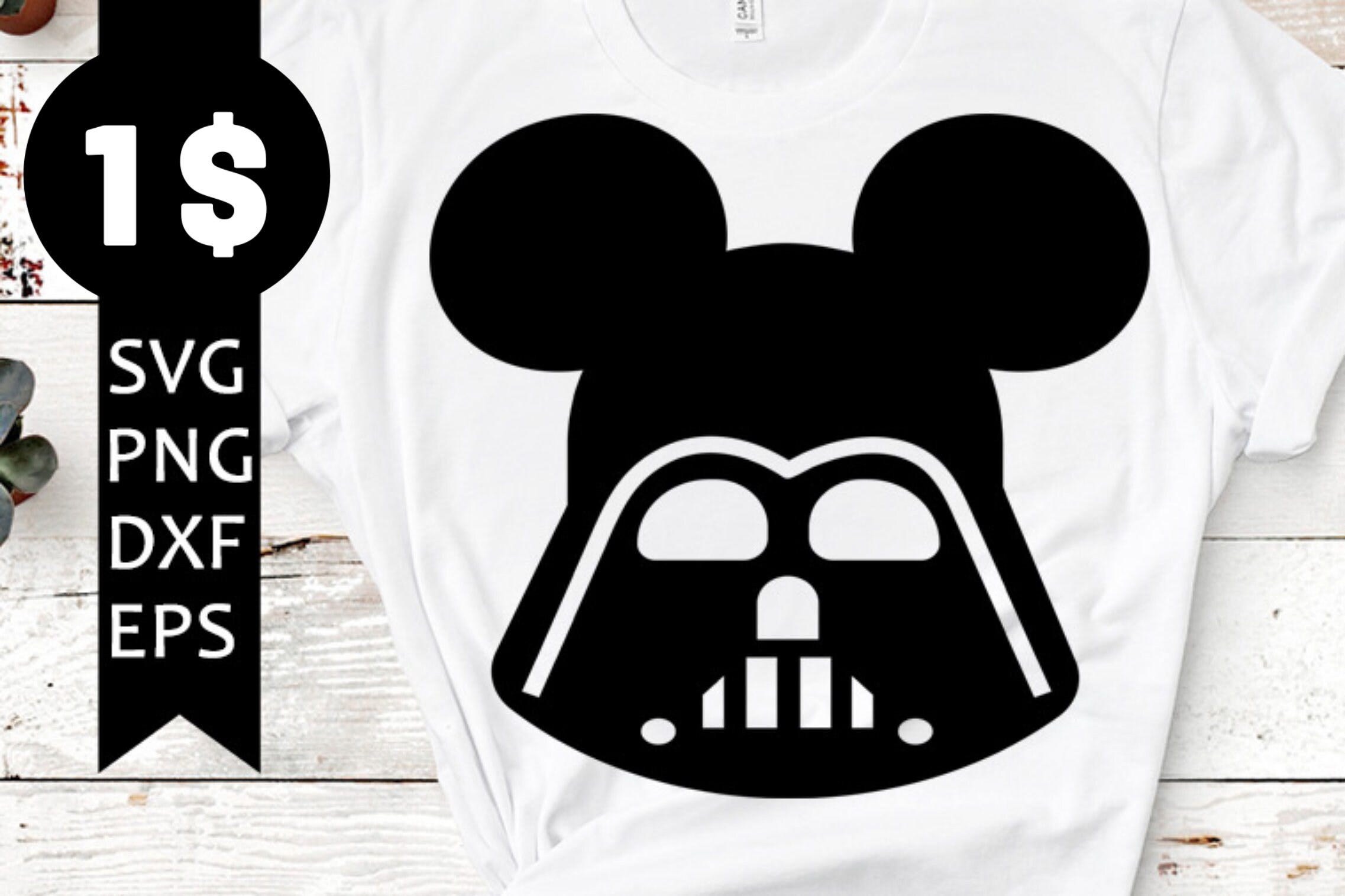 Darth vader mickey SVG, Star, Wars, Darth, Vader, Mickey, Mouse, Ears, Head, Digital, Download, TShirt, Cut File, SVG, Iron on, Transfer