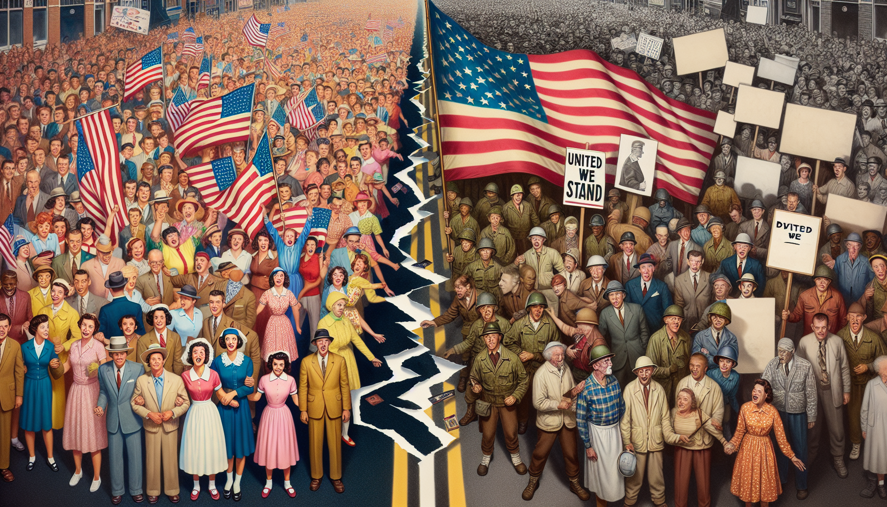 The Evolution of Patriotism: From Unity to Division