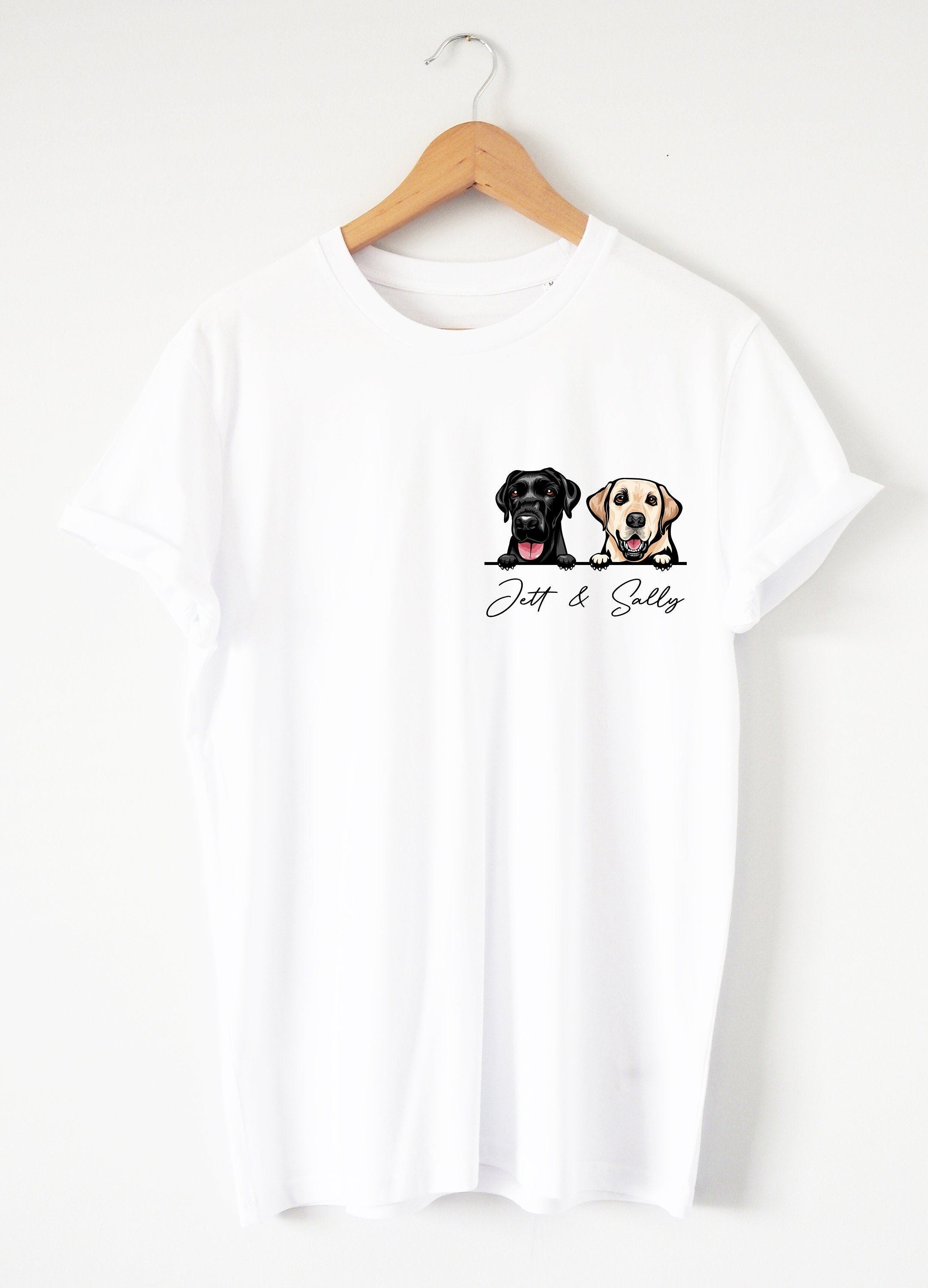 Custom dog shirt Personalized dog shirt dog mom shirt dog lover gift dogs dog dad shirt dog lover shirt Organic Soft Great fit Eco Print