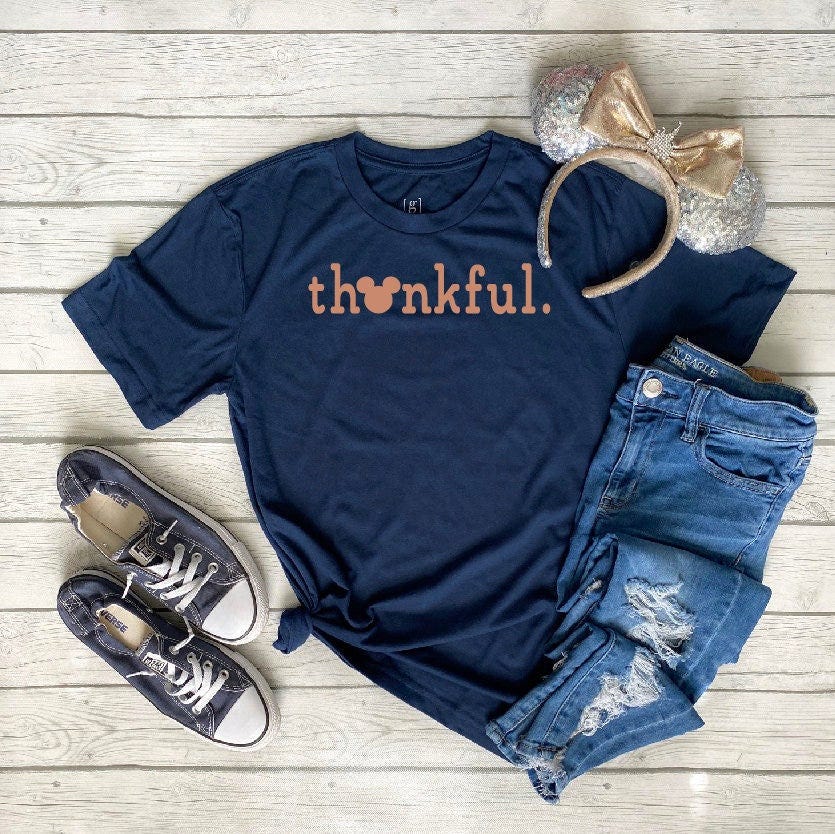 Thankful Mickey SVG Mickey Thanksgiving Shirt Fall Mickey Shirt svg png dxf INSTANT DOWNLOAD digital design Matching Family Vacation Shirts