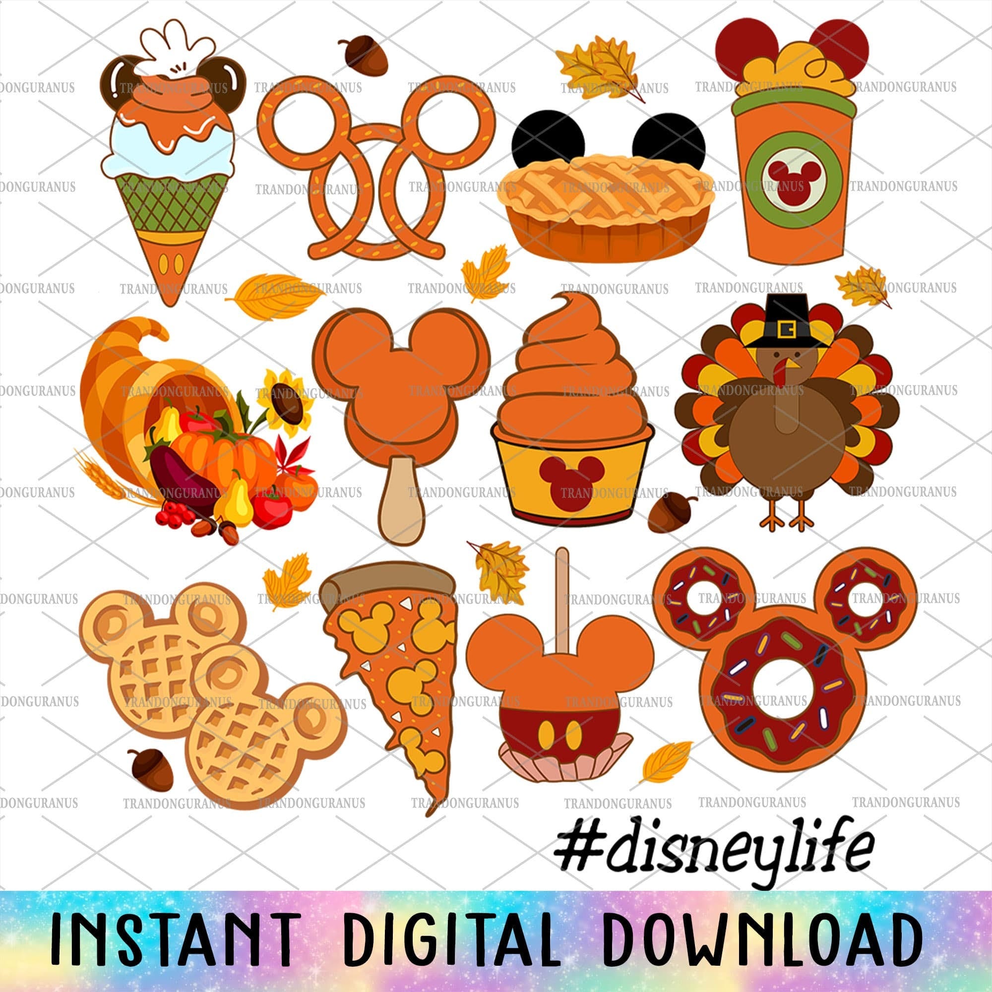 Drink And Food Thanksgiving Png, Fall Vibes Png, Mouse Snack Thanksgiving, Fall Coffee Lover, Autumn Png, Pumpkin Spice, Turkey Thanksgiving