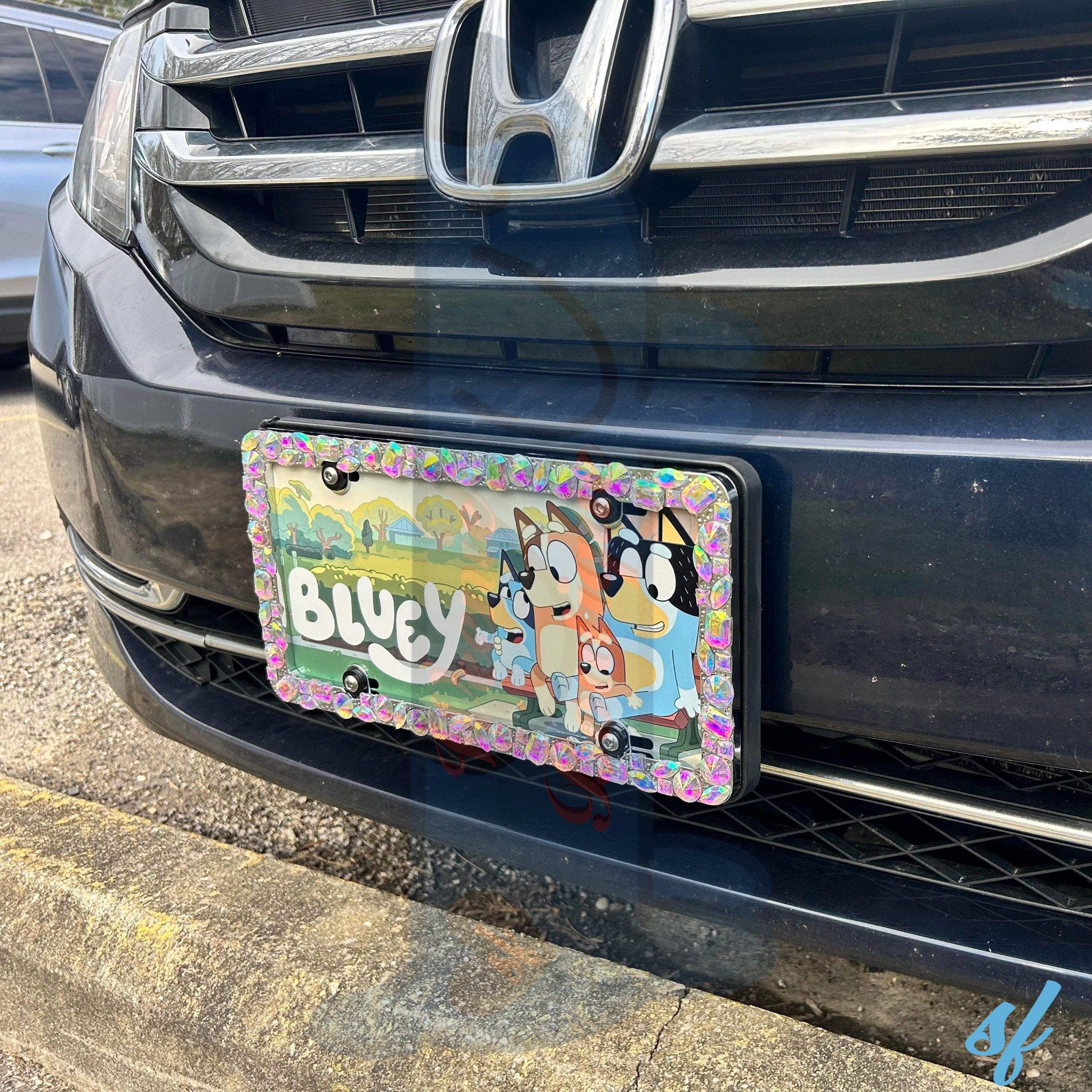 License Plate- Bluey Inspired