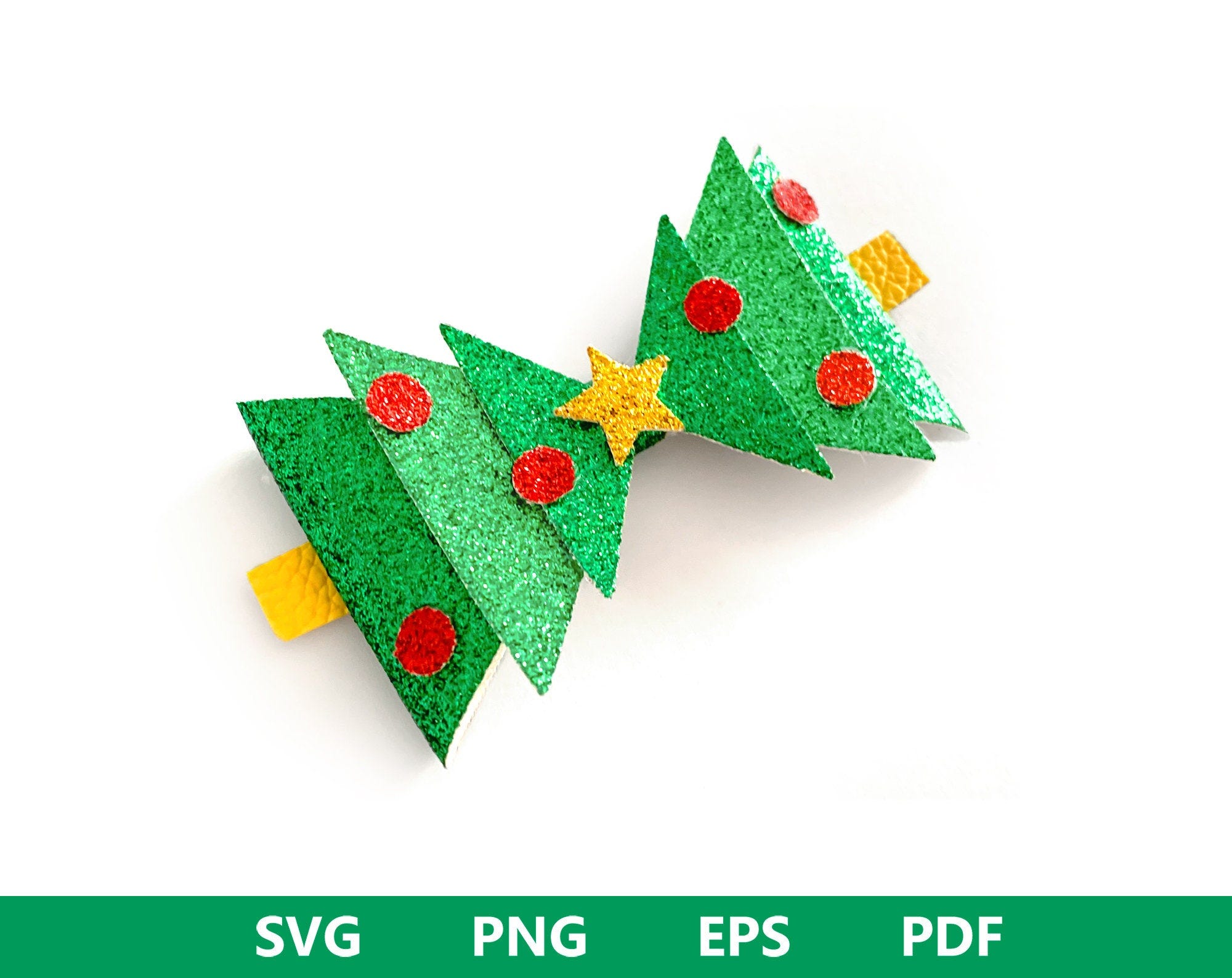 Christmas Bow Template SVG, Christmas Tree SVG, Cricut SVG Bow, Hair Bow Svg template, Christmas Bow, Cricut Cut Files, Bow Collection Svg