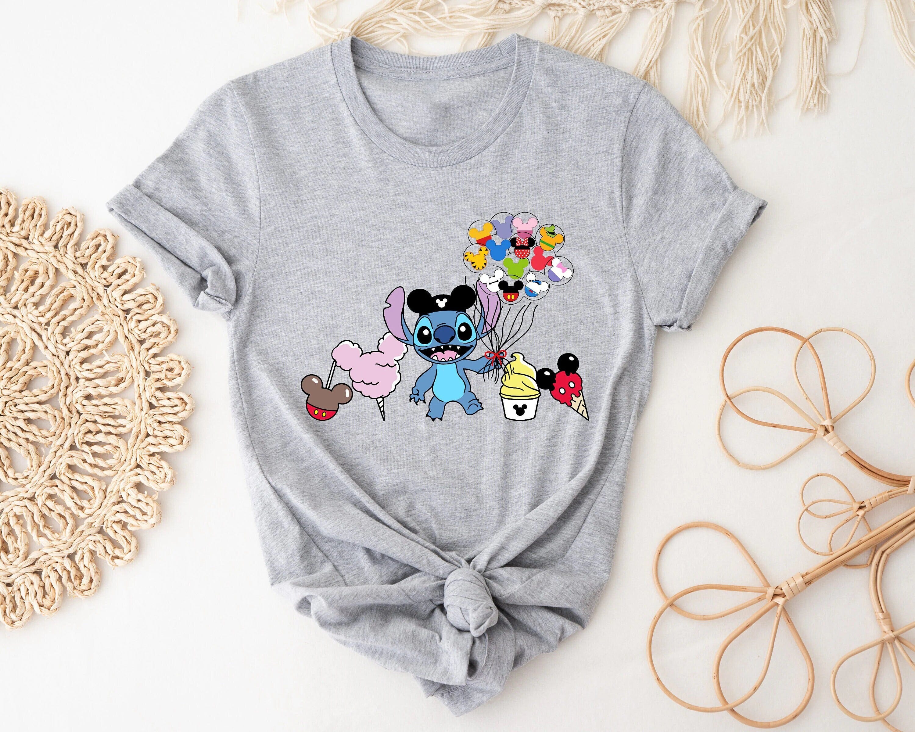 Stitch Shirt, Disney Shirt, Stitch Snacks Shirt, Stitch Balloon Shirt, Disney Snack Shirt, Disneyland Shirt, Disney Group Shirt, Stitch