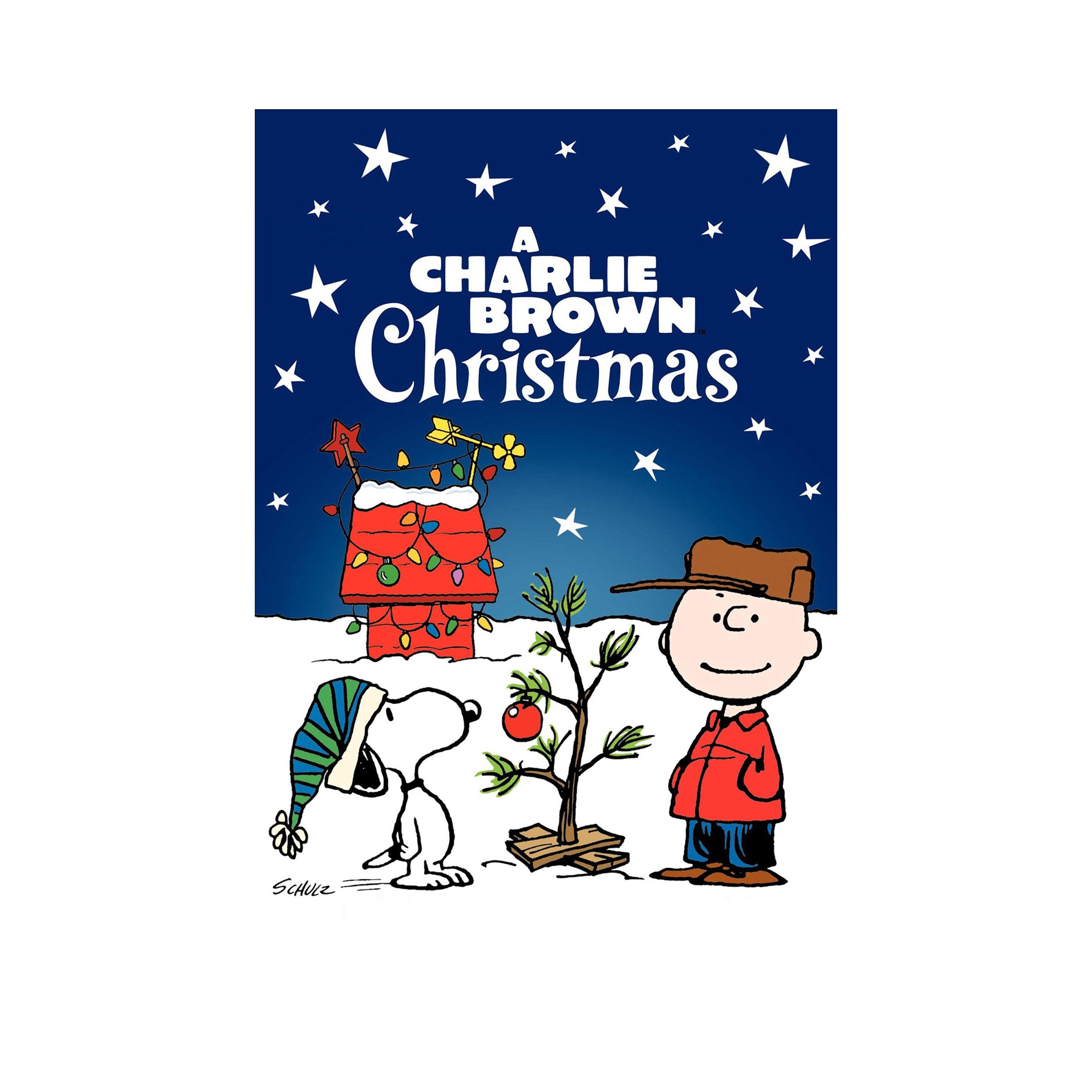 A Charlie Brown Christmas Movie Poster Quality Glossy Print Photo Wall Art Snoopy Charles Schulz Sizes 8x10 11x17 16x20 22x28 24x36 27x40