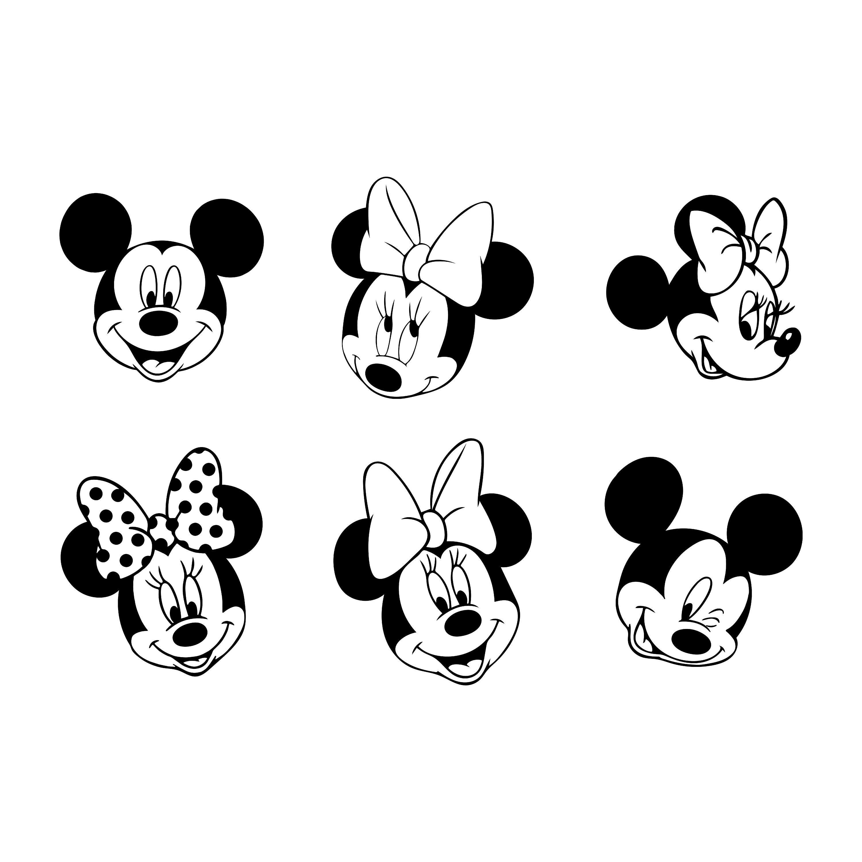 Mickey and Minnie Inspired SVG Bundle, Mickey svg bundle, mickey outline svg bundle, mickey clipart, Disneyland Shirt SVG, png ,dxf