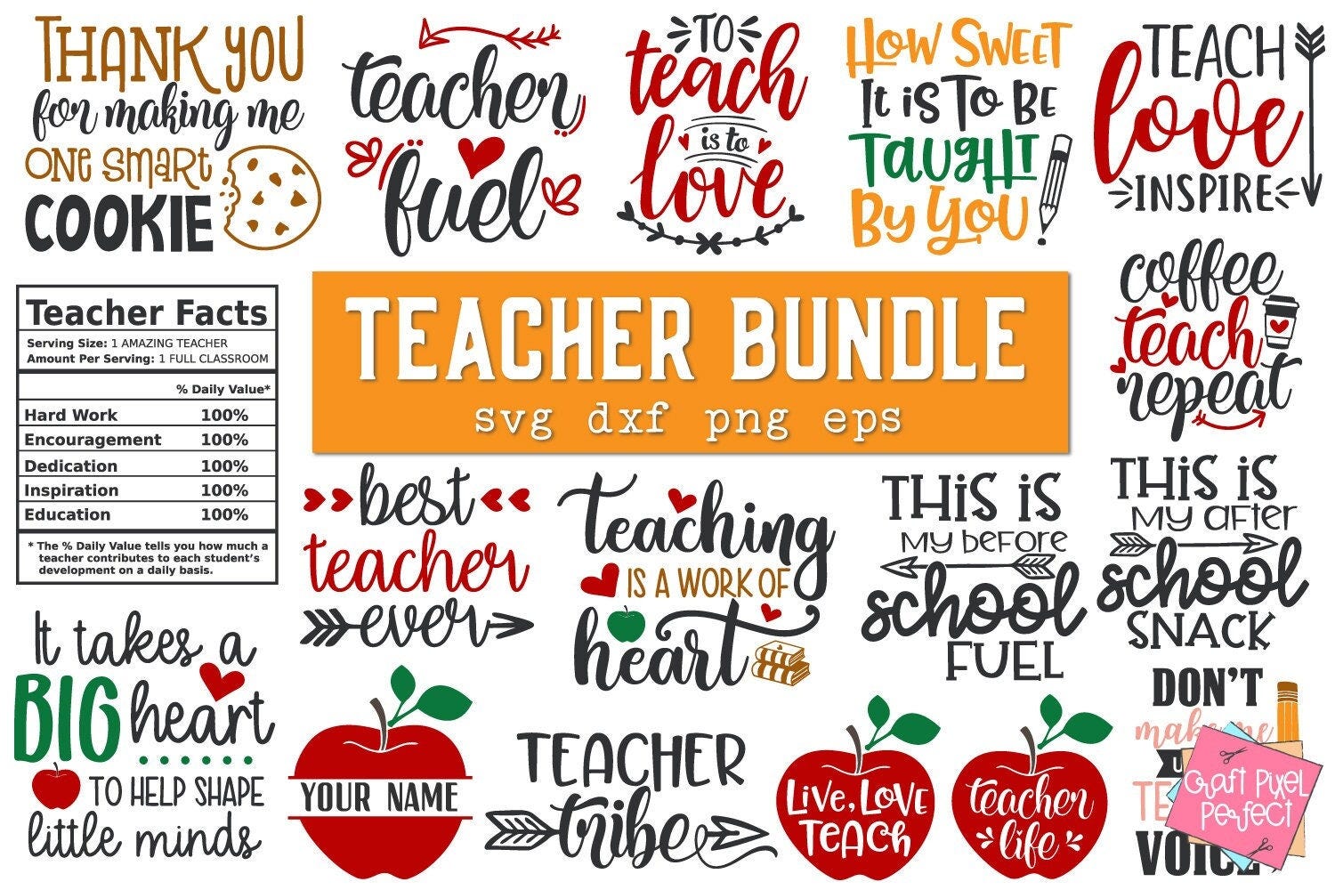 Teacher Svg Bundle, Teacher Quotes Svg, Teacher Appreciation Svg, Svg Bundle, Teachers Gift Svg, Teacher Svg, Teacher Love Svg, Teaching Svg