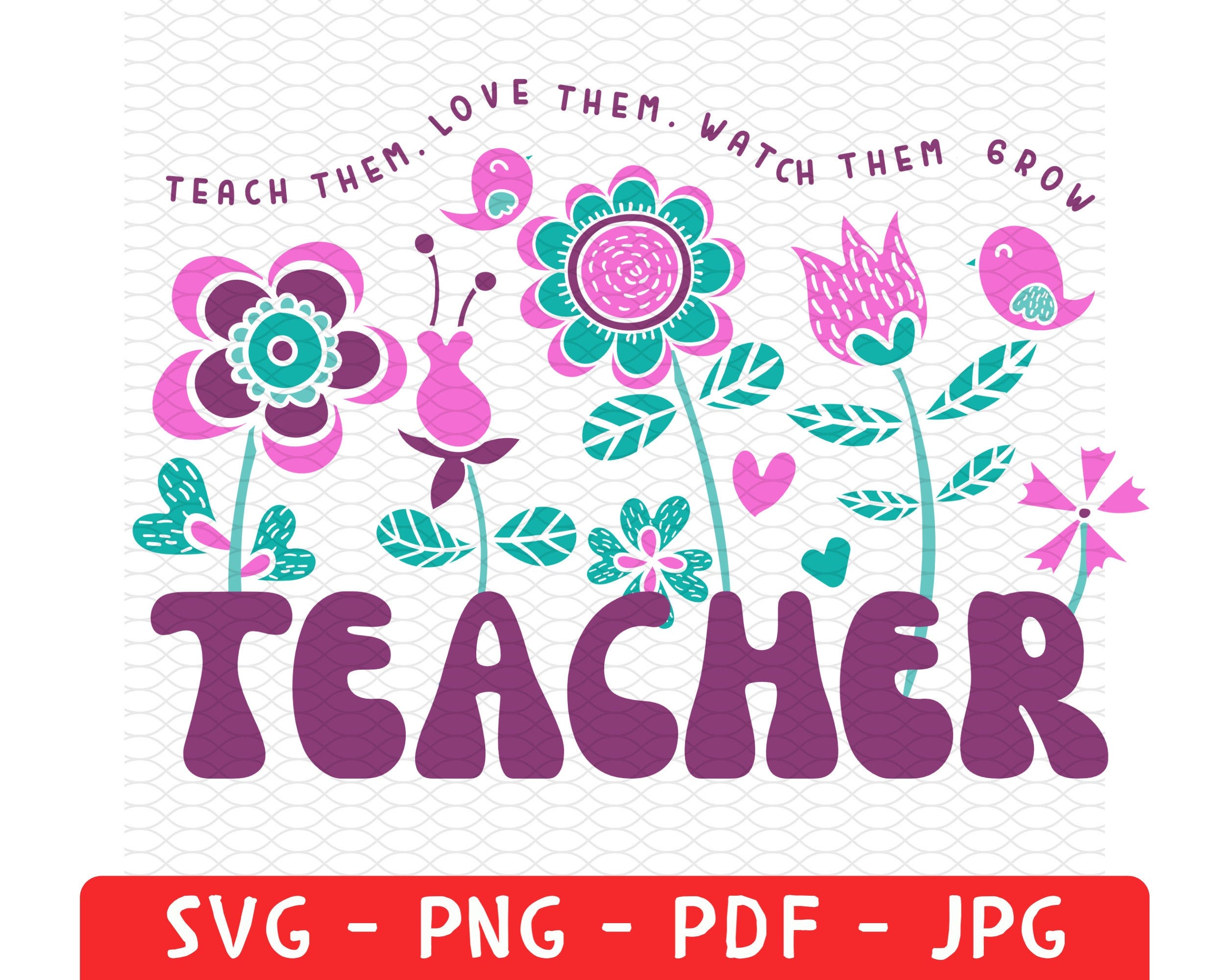 Custom Teacher Sweatshirt Png, Personalized Teaching Gift, Customized Teachers Svg, Teacher Appreciation Gifts, Spring Boho Wildflowers