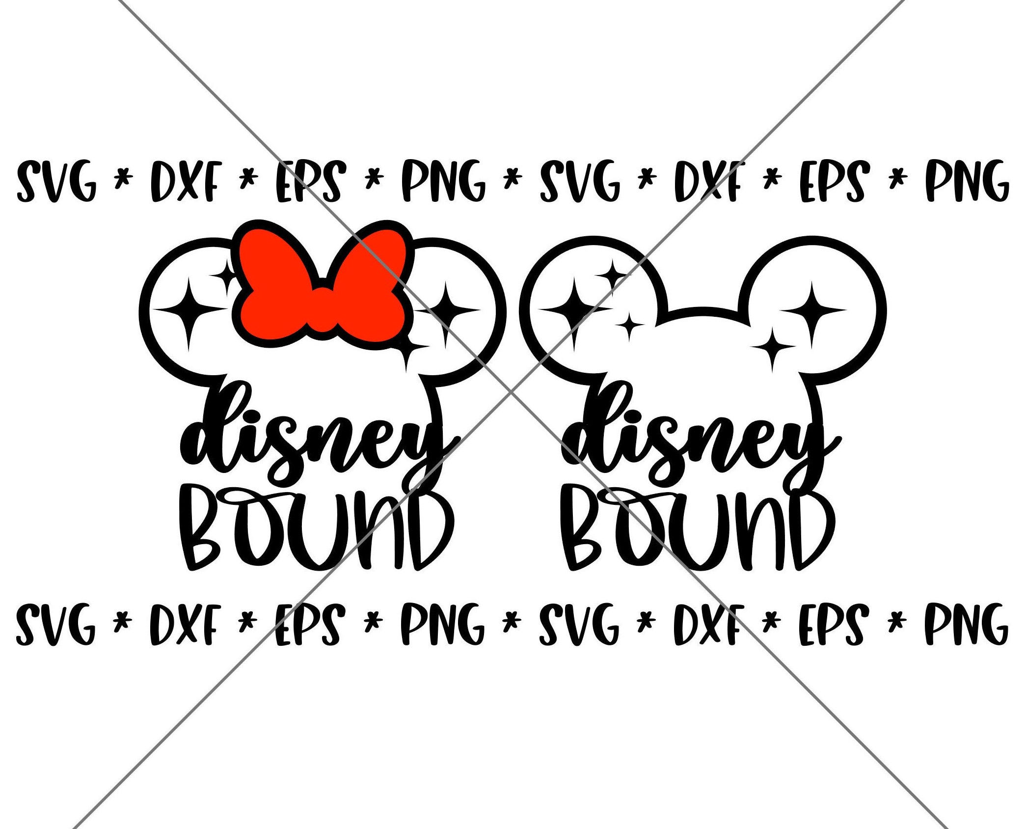 SALE!! Mouse Bound SVG, Disney svgs, DXF, eps, png Instant Download File, Disney World Family Trip svg, Disneyland svgs Disney--MT02