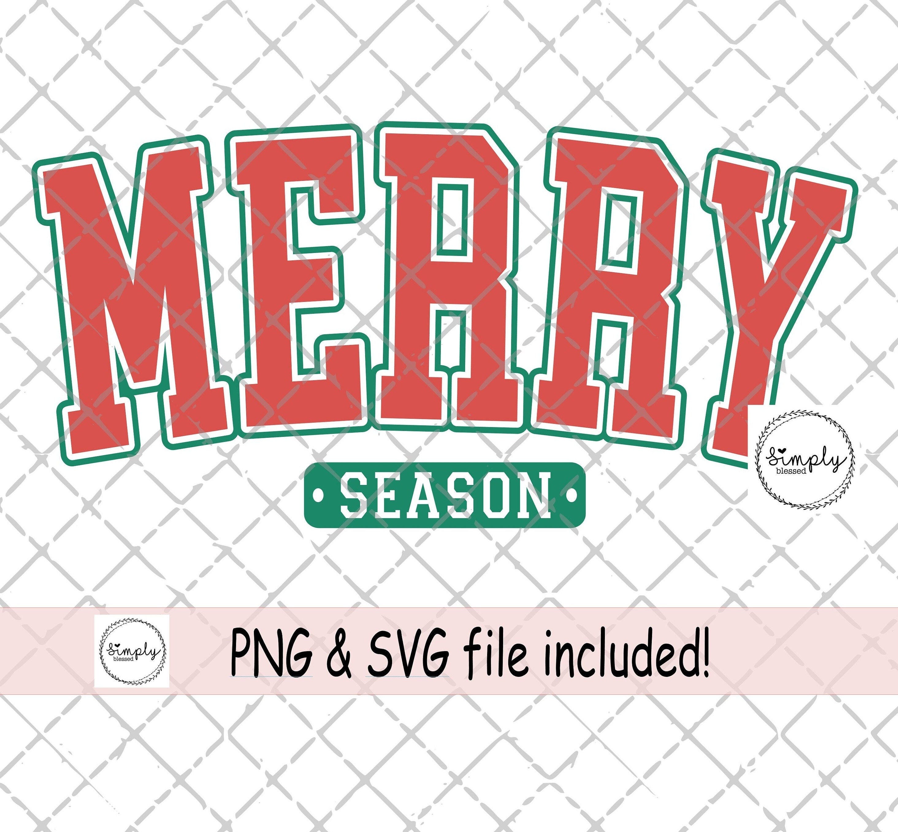 Merry Christmas SVG PNG, Merry Varsity Sublimation Design, Digital Download, Best Seller Trendy Christmas shirt design, Christmas SVG