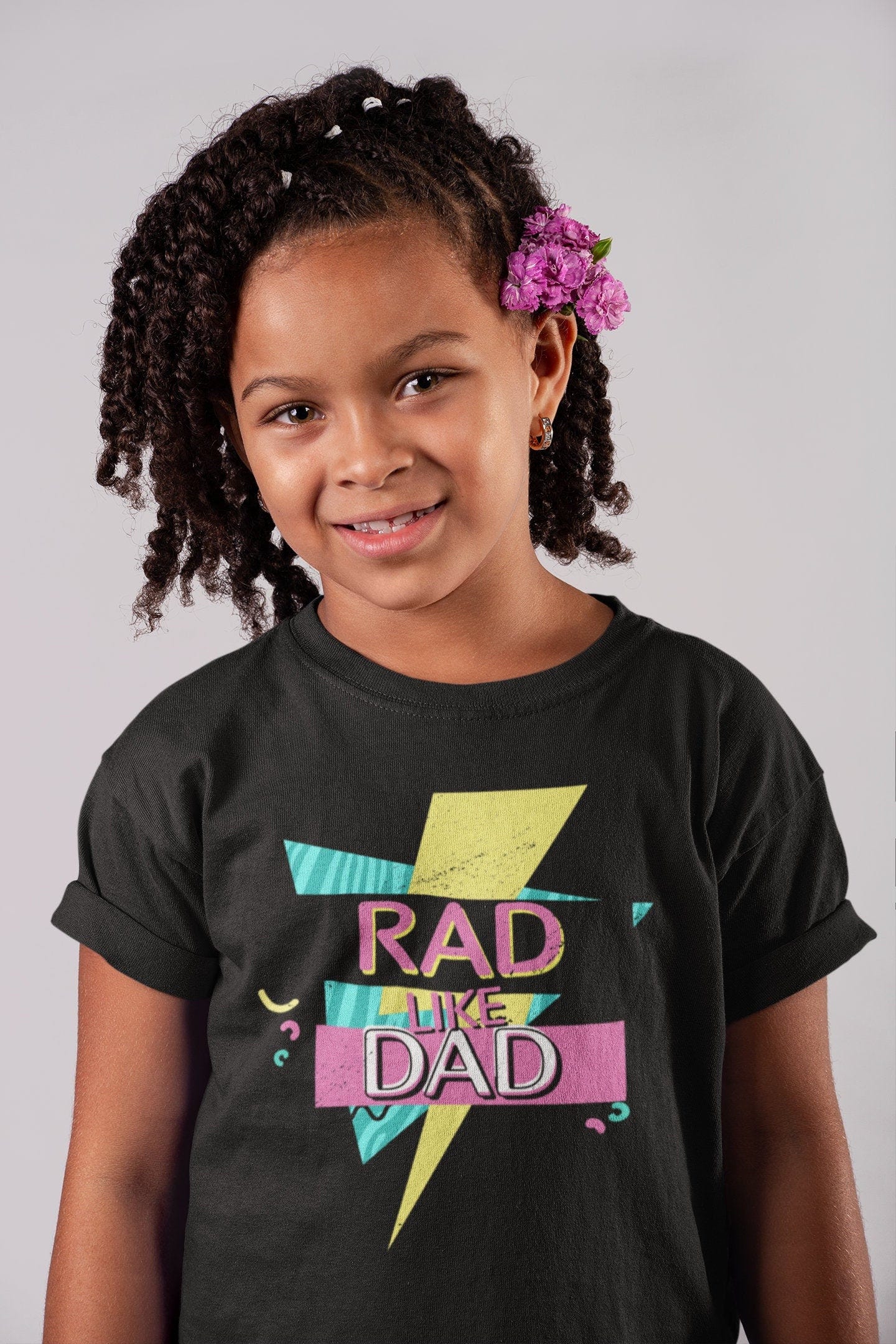 Rad Like Dad Kids Shirt | Retro 90s Kids Shirt | 80s Dad and Child Shirt