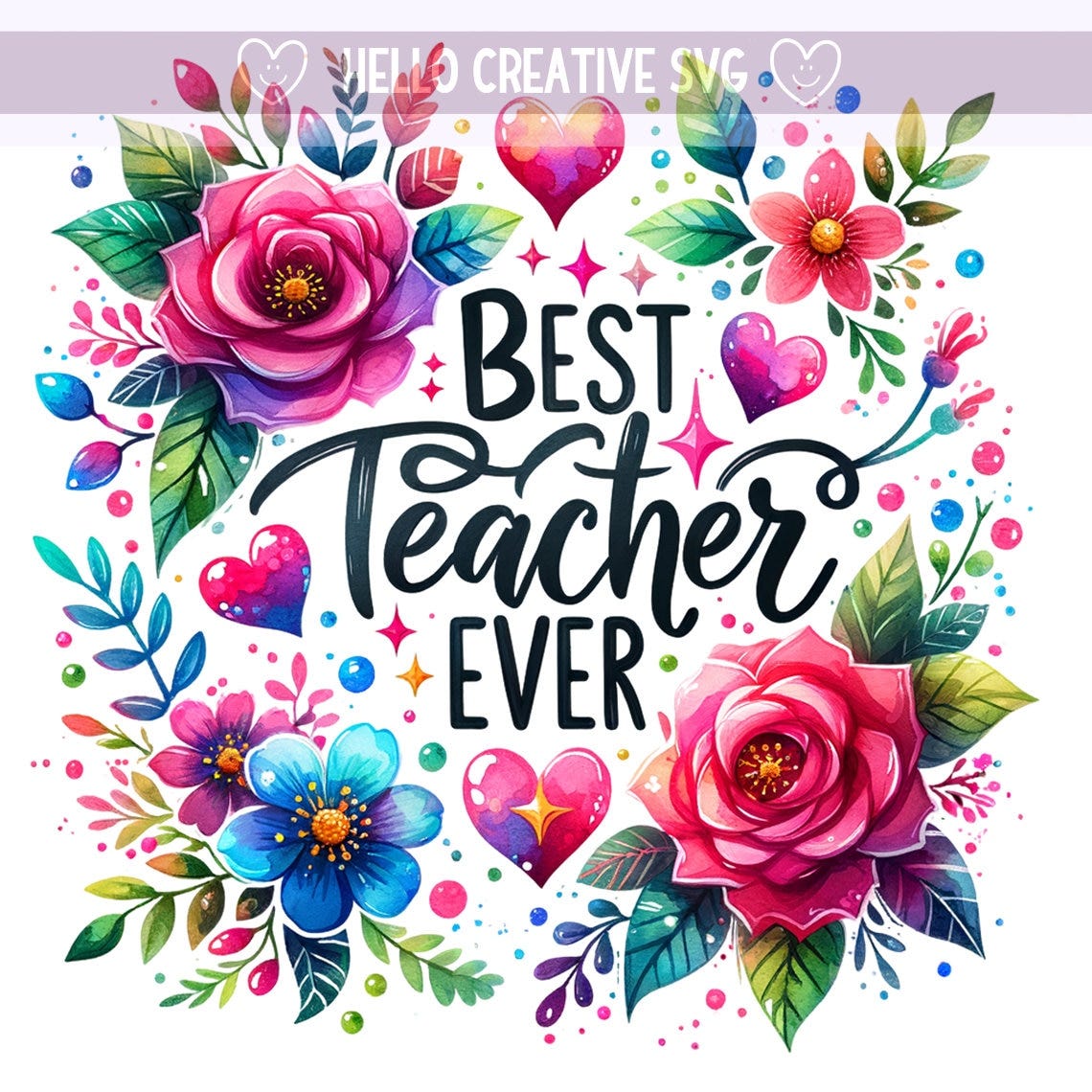 Best Teacher Ever PNG, Teacher Clipart, Teacher Png, Teacher Vibes PNG, Leopard Print Teacher, Sublimation Design, PNG Digital Download