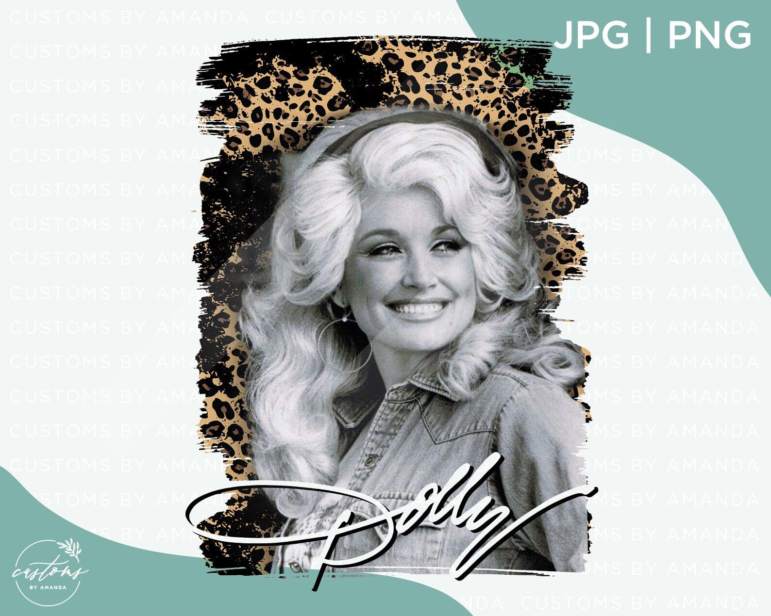 Dolly Digital Download | JPG | PNG | DTF | Sublimation