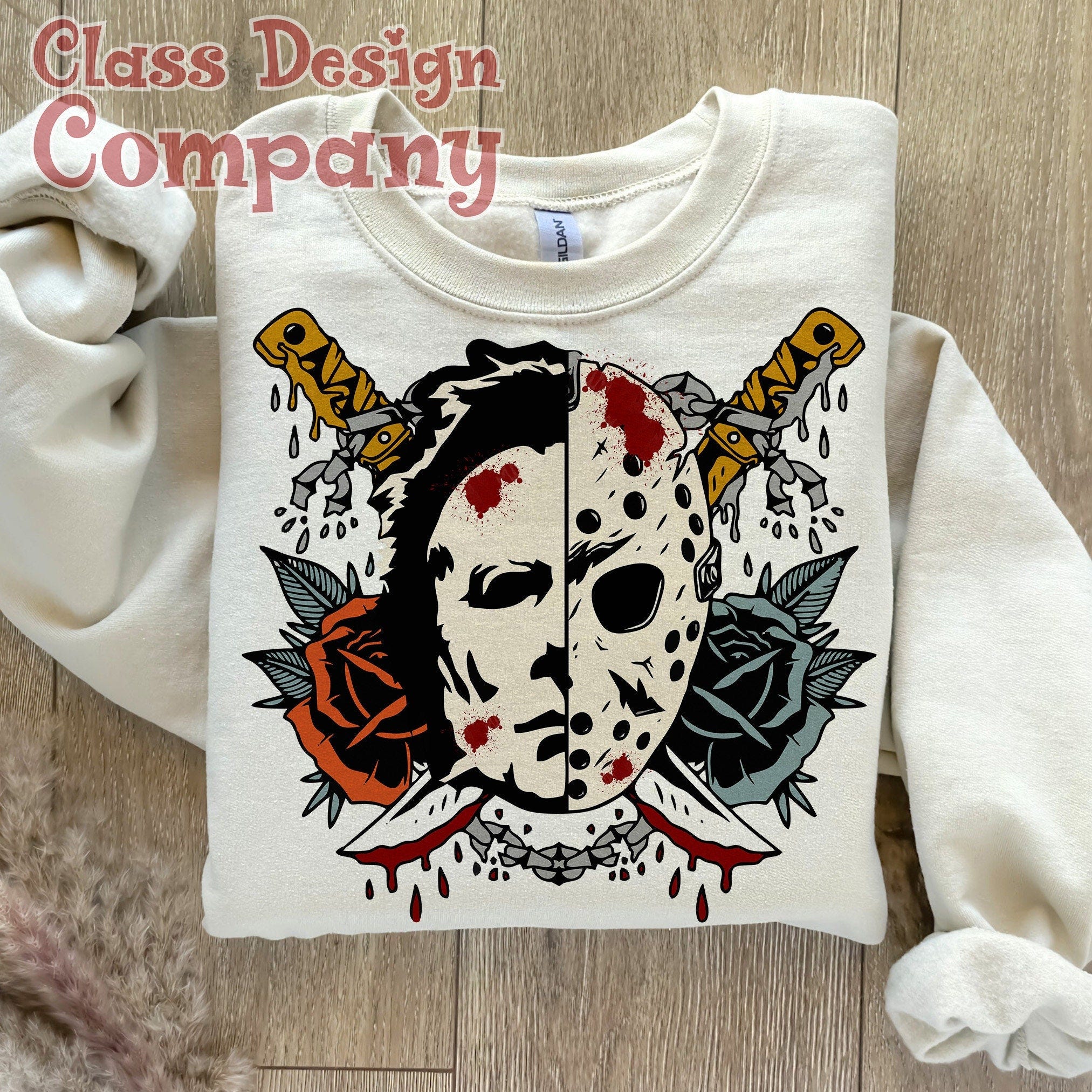 Horror Characters PNG, Horror Ghost mask halloween PNG, Halloween Shirt png, Horror Movies png, Sublimation png, Digital Download