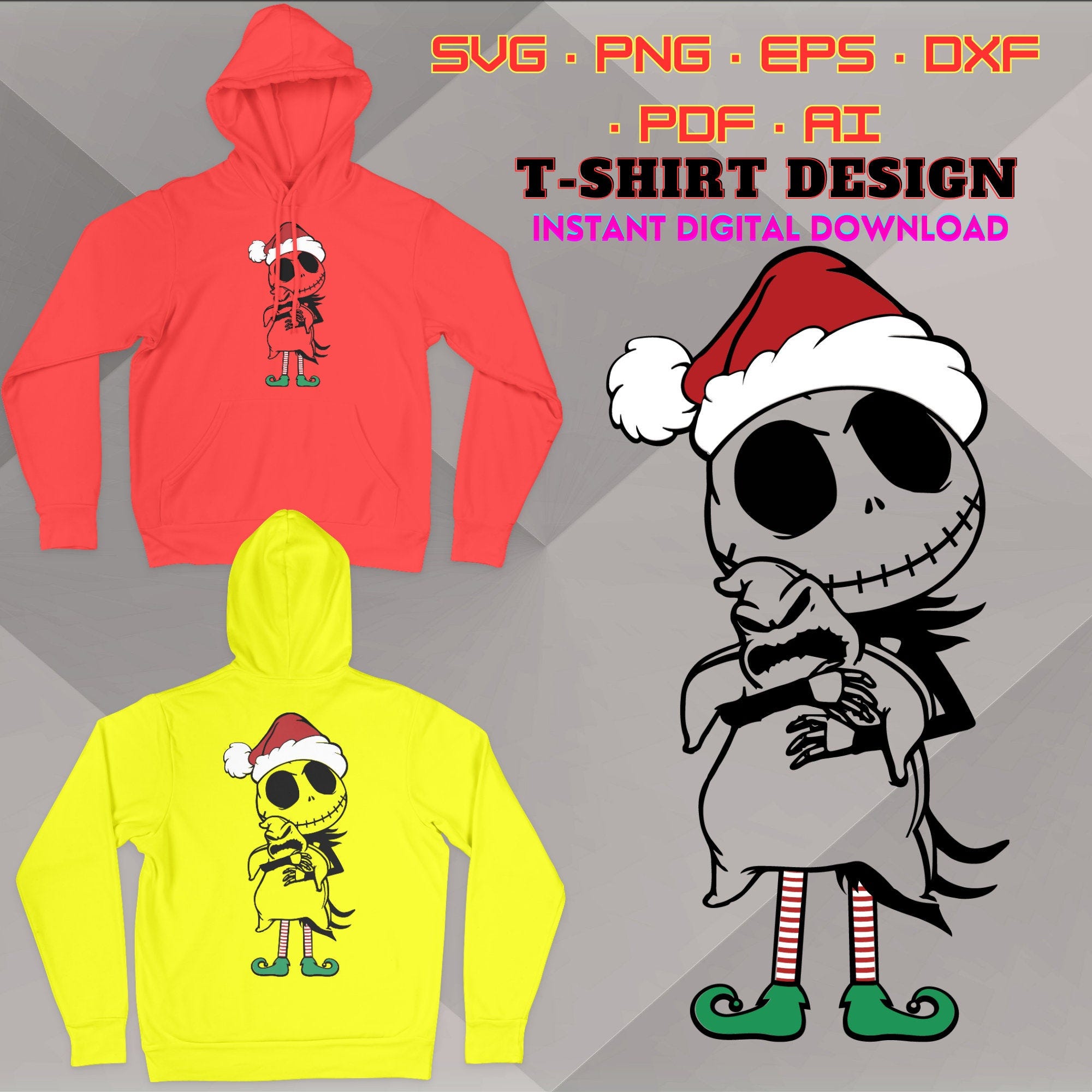 The Nightmare Before Christmas Svg, Jack Skellington Png, Christmas Svg, xmas svg, xmas t-shirt, xmas t-shirt svg, Nightmare Before xmas svg