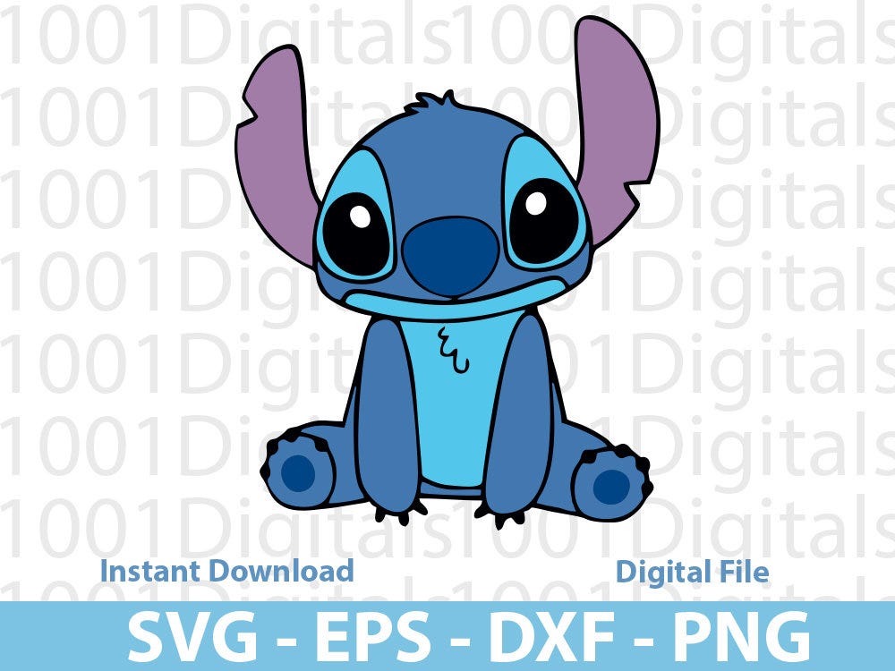 Stitch Svg, Stitch Svg Bundle, Cute Stitch Svg, Stitch Clipart, Png Cut File, Cricut Silhouette, Sticker Svg, Svg Eps Dxf Png Digital File