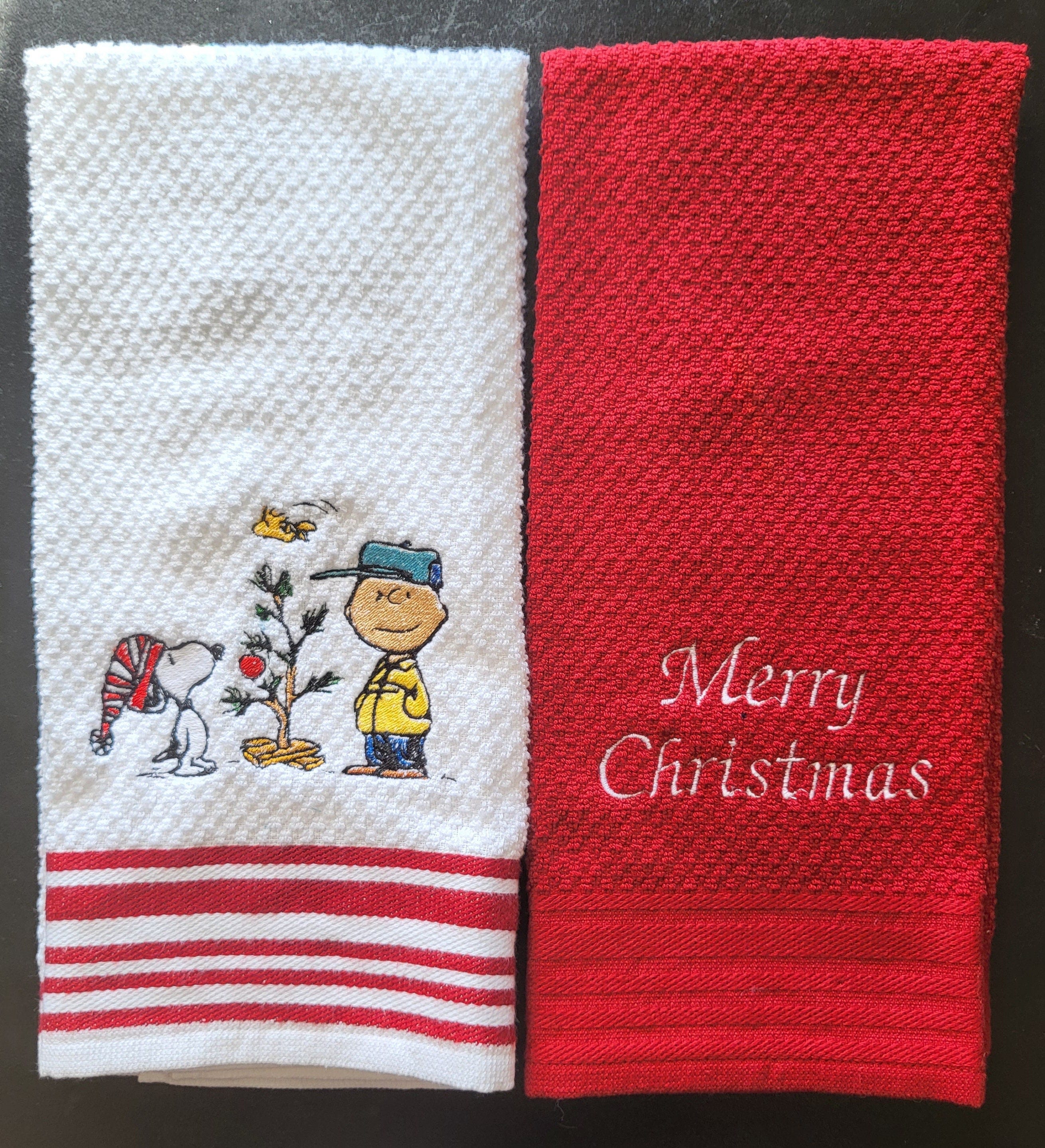 Peanuts Merry Christmas Kitchen Towel Set