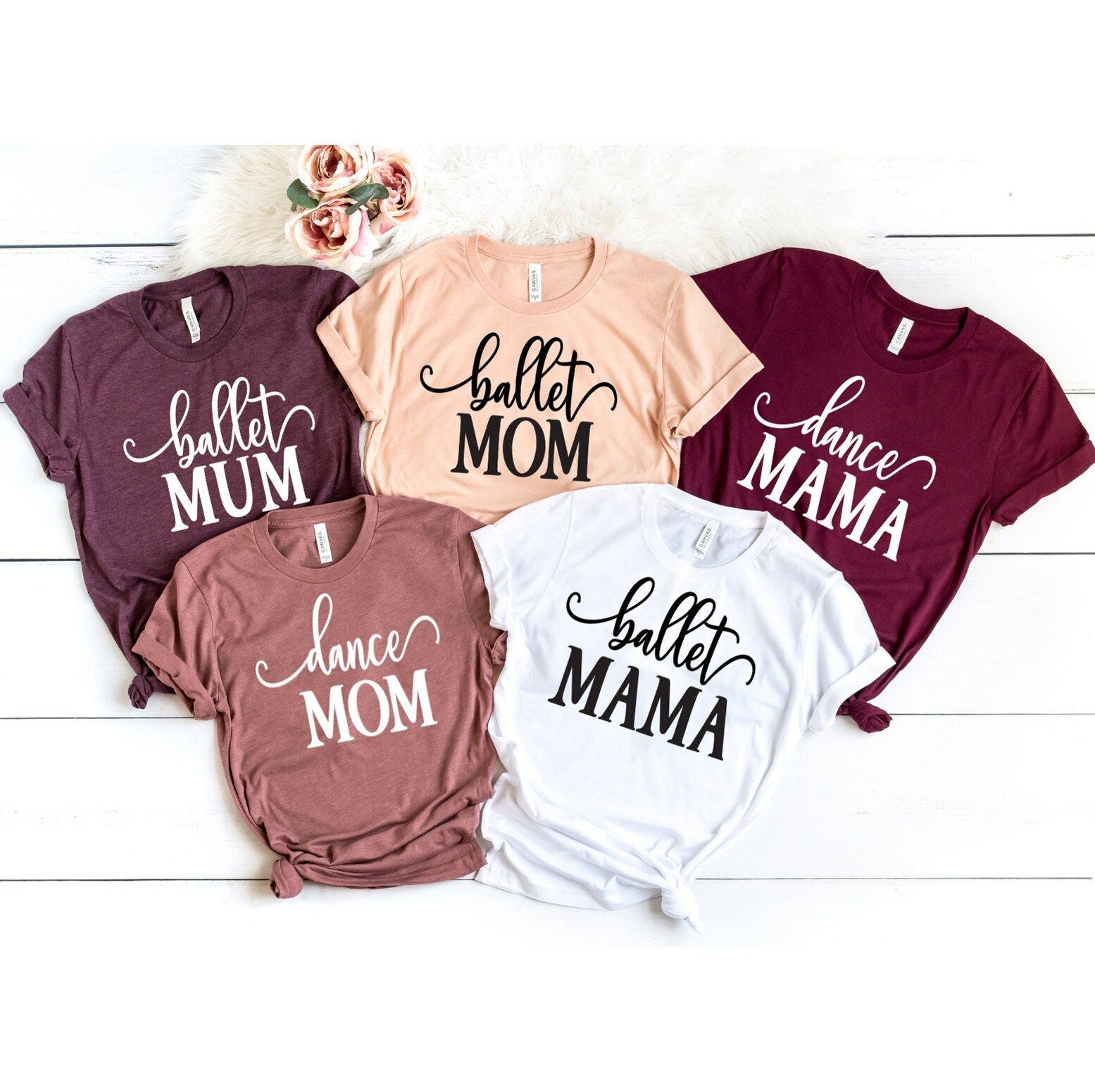 Ballet Mom Dance Mom Shirt, Ballerina Mom Shirt, Dancer Mother Shirt, Dance Mama Ballet Mama T-Shirt Gift, Dance Mom Gift, Dance Mom Shirts