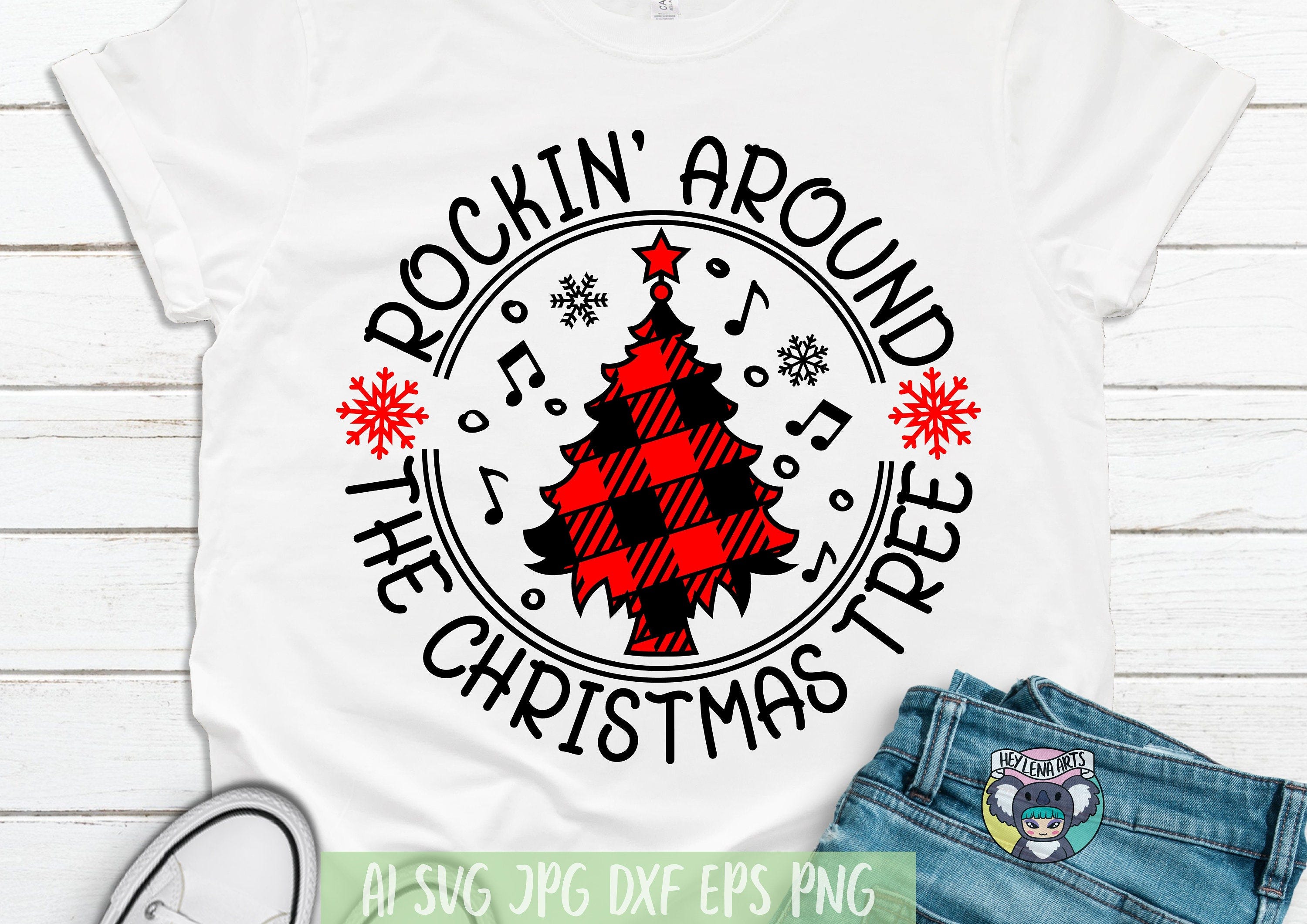Christmas SVG, Rockin