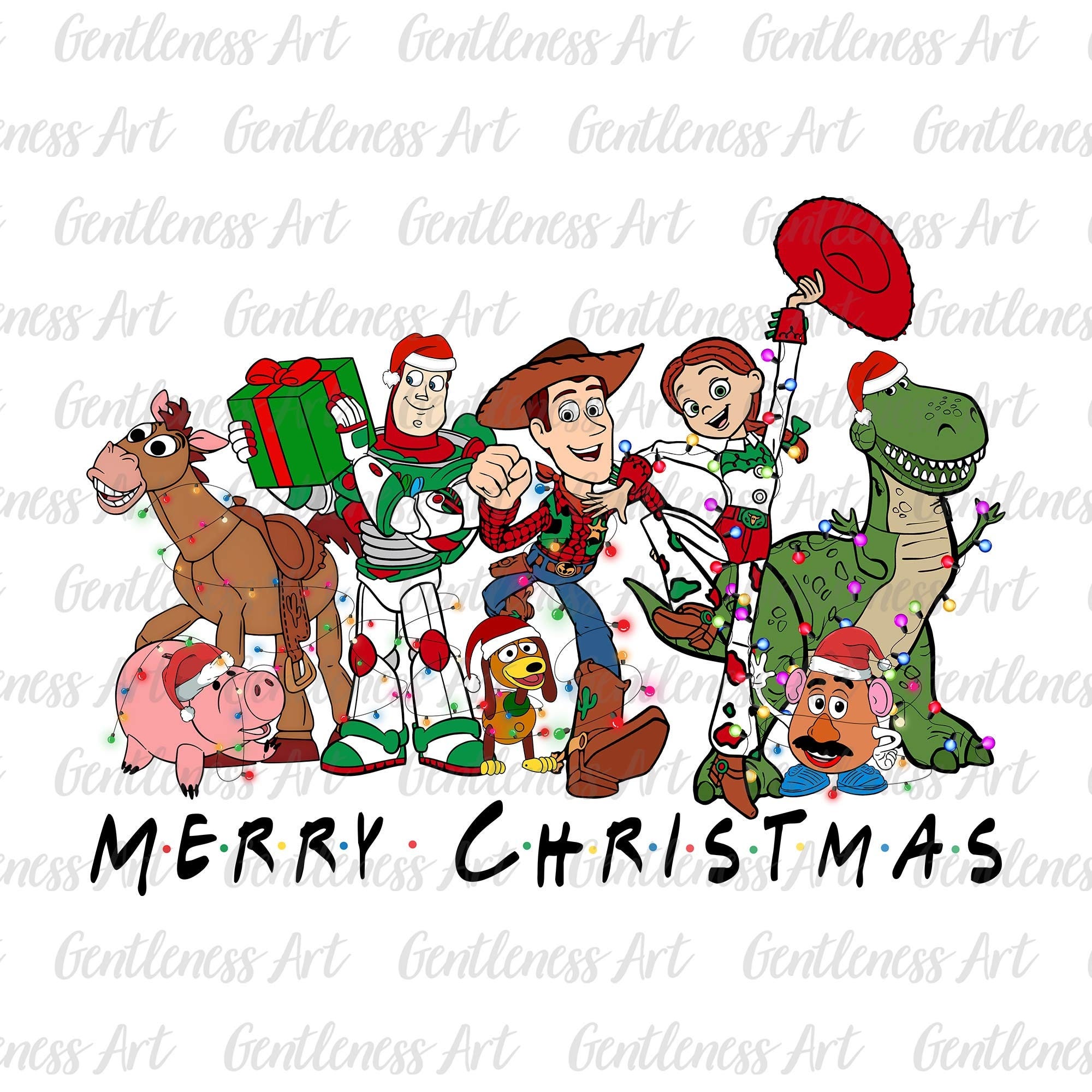 Christmas Toy Png, Christmas Squad Png, Christmas Friends Png, Holiday Season Png, Xmas Png