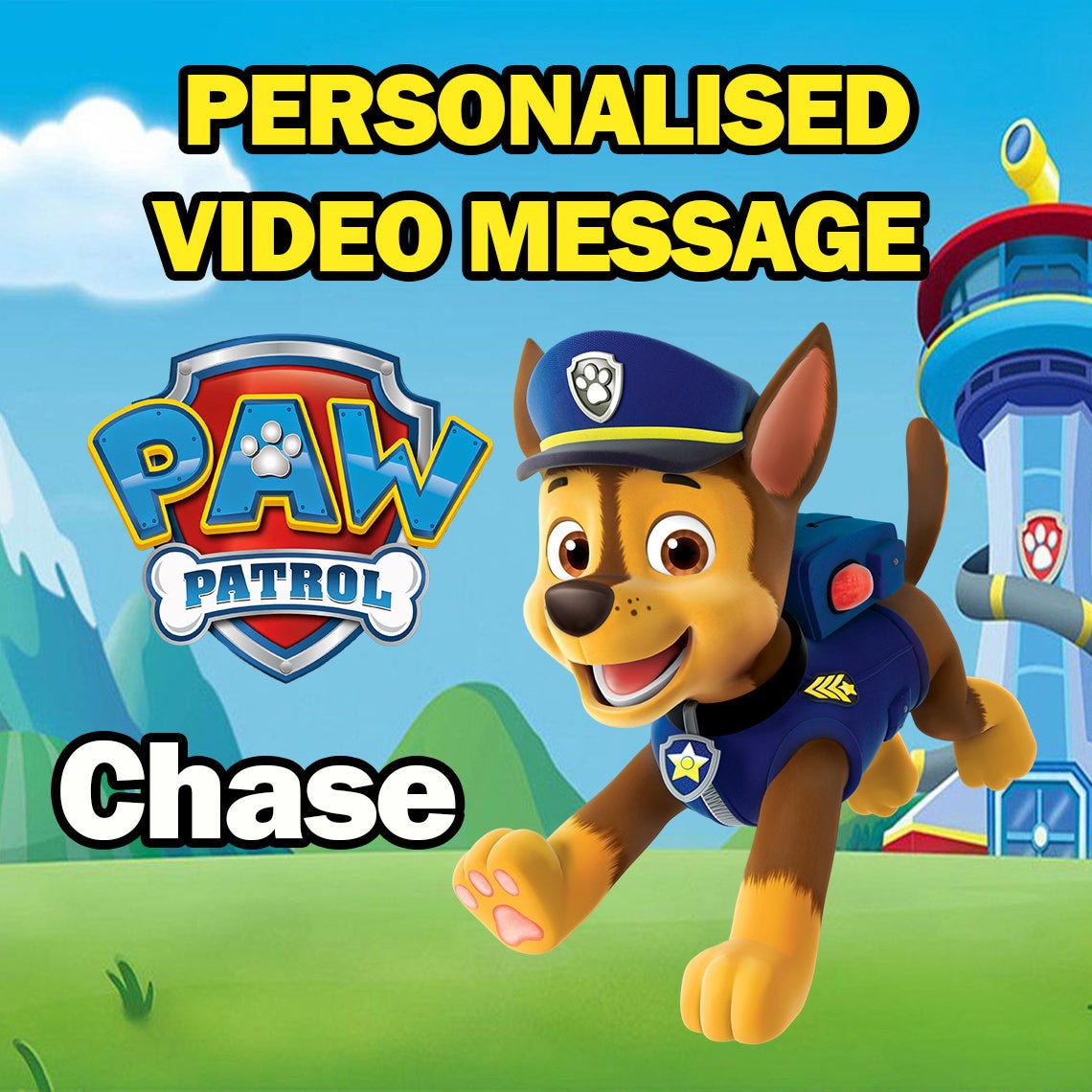 Mensaje de vídeo personalizado de cchase