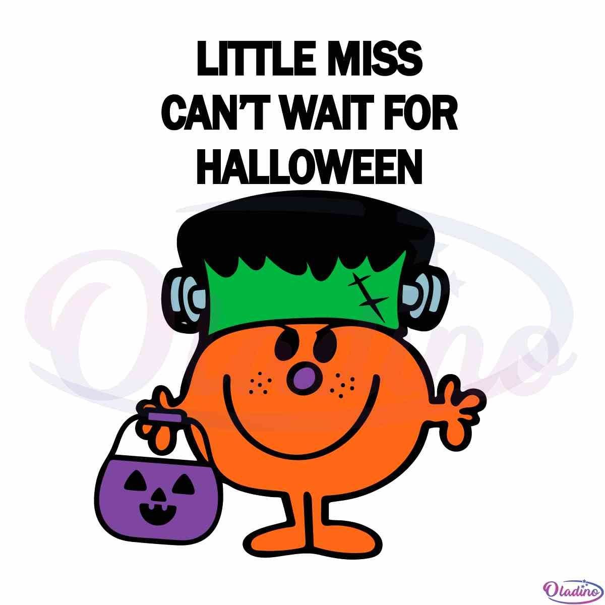 Halloween Little Miss Bride of Frank Sticker SVG Digital File