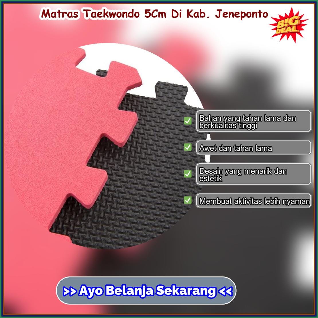 Matras Taekwondo 5Cm Di Kab Jeneponto