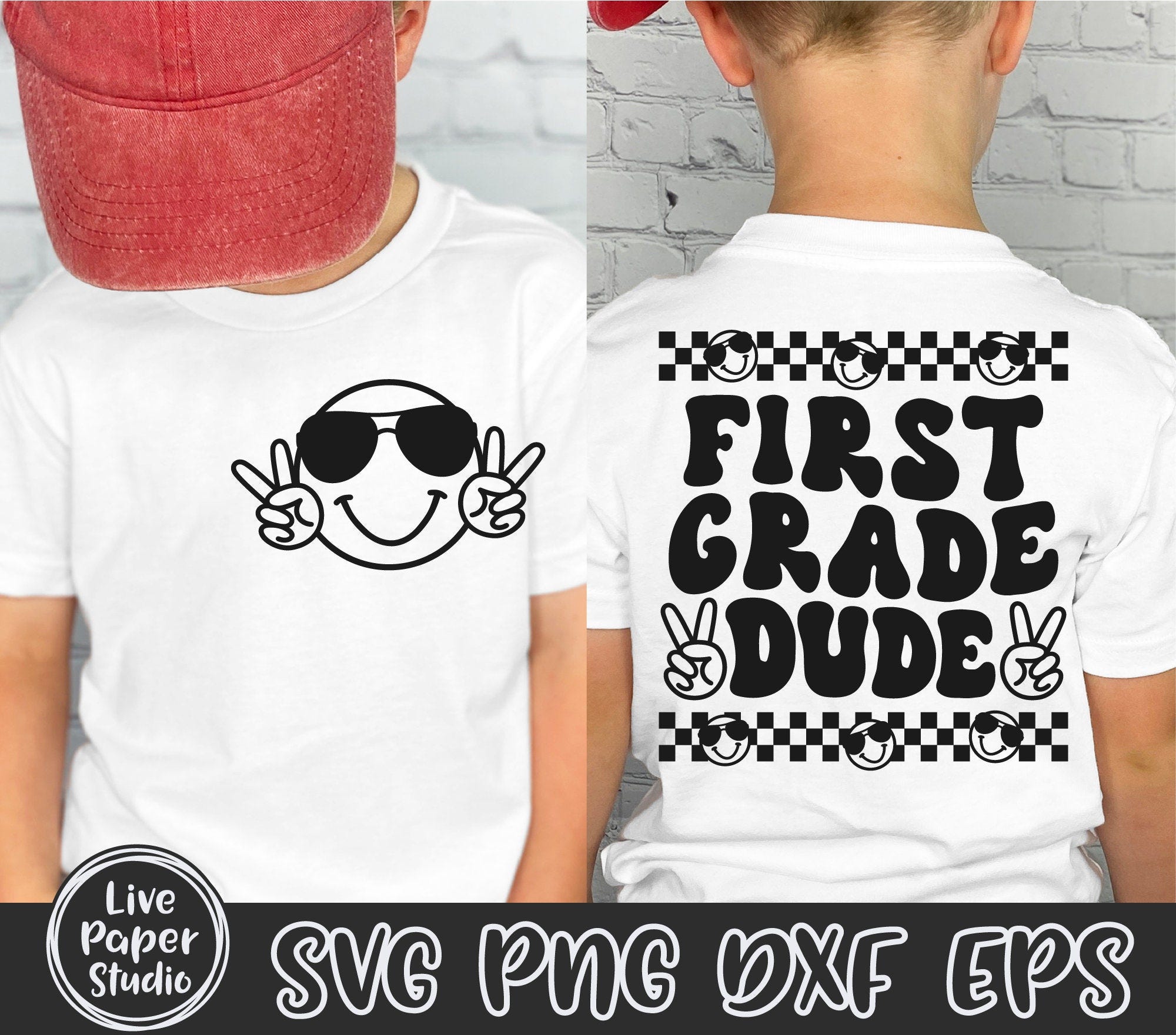 First Grade Dude Svg, First Grade Svg, 1st Grade Vibes Svg, First Grade Teacher Svg, Back To School Svg, Kids Shirt, Digital Download Files