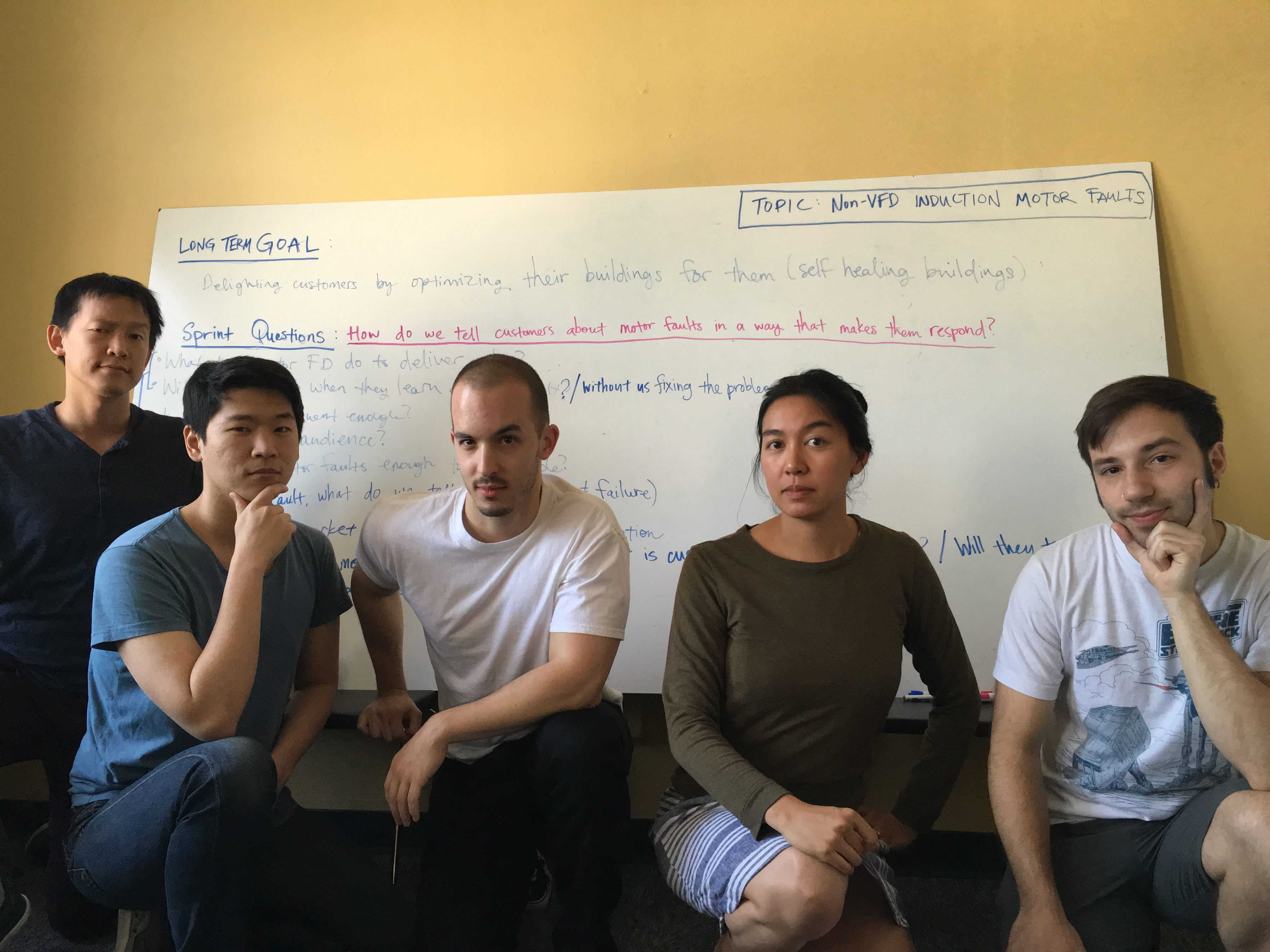 The five-day design sprint team for Google Ventures #sprintweek