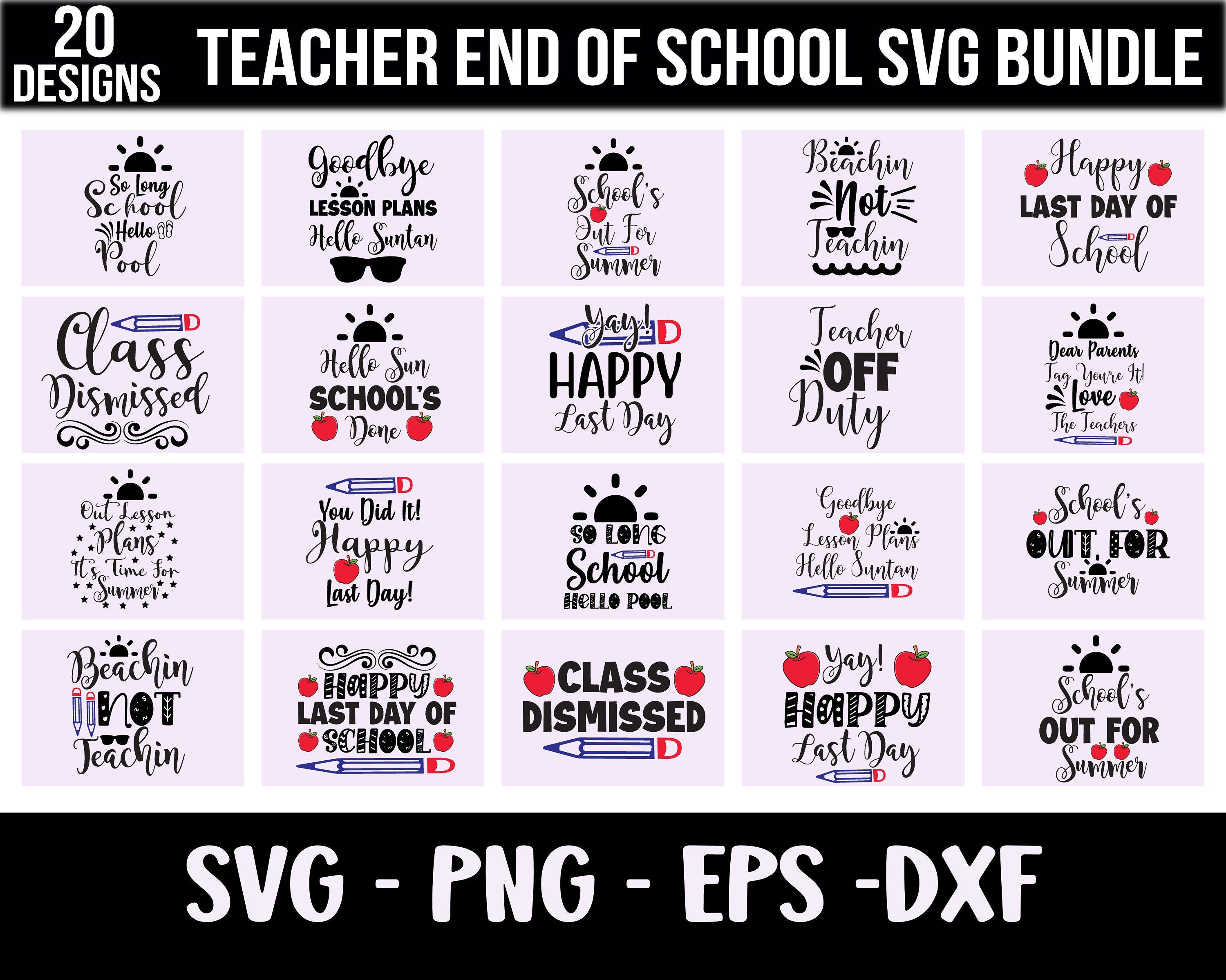 Teacher Svg Bundle, Teacher Svg, Teacher Png, School Svg, Graduation Svg, Teacher Appreciation Svg, Teacher Quote Svg, Teacher Shirt Design