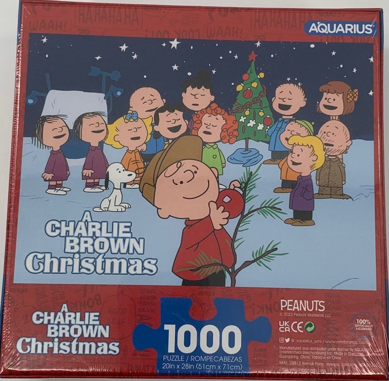 Peanuts - A Charlie Brown Christmas 1000 Piece Puzzle