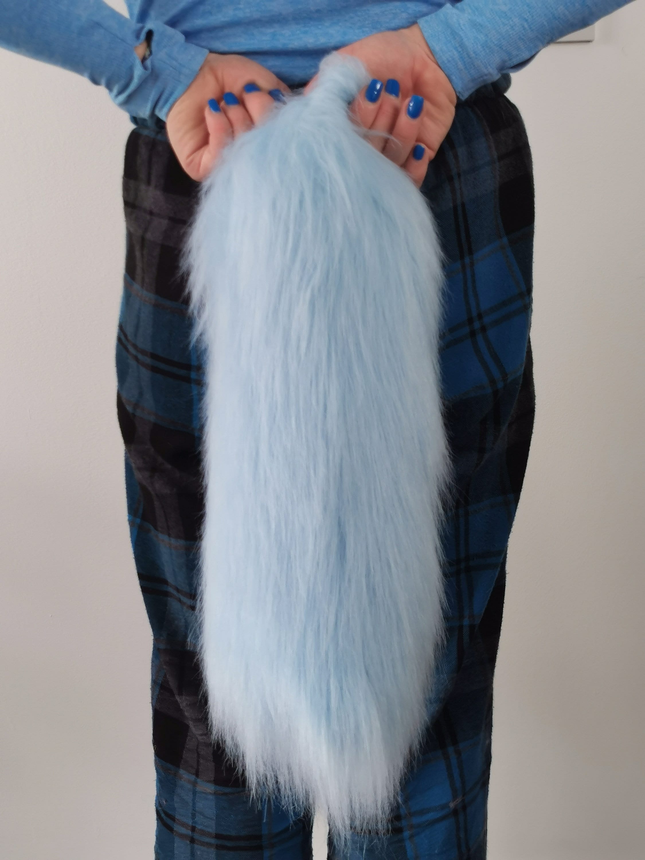 Blue Costume 19inch Tail