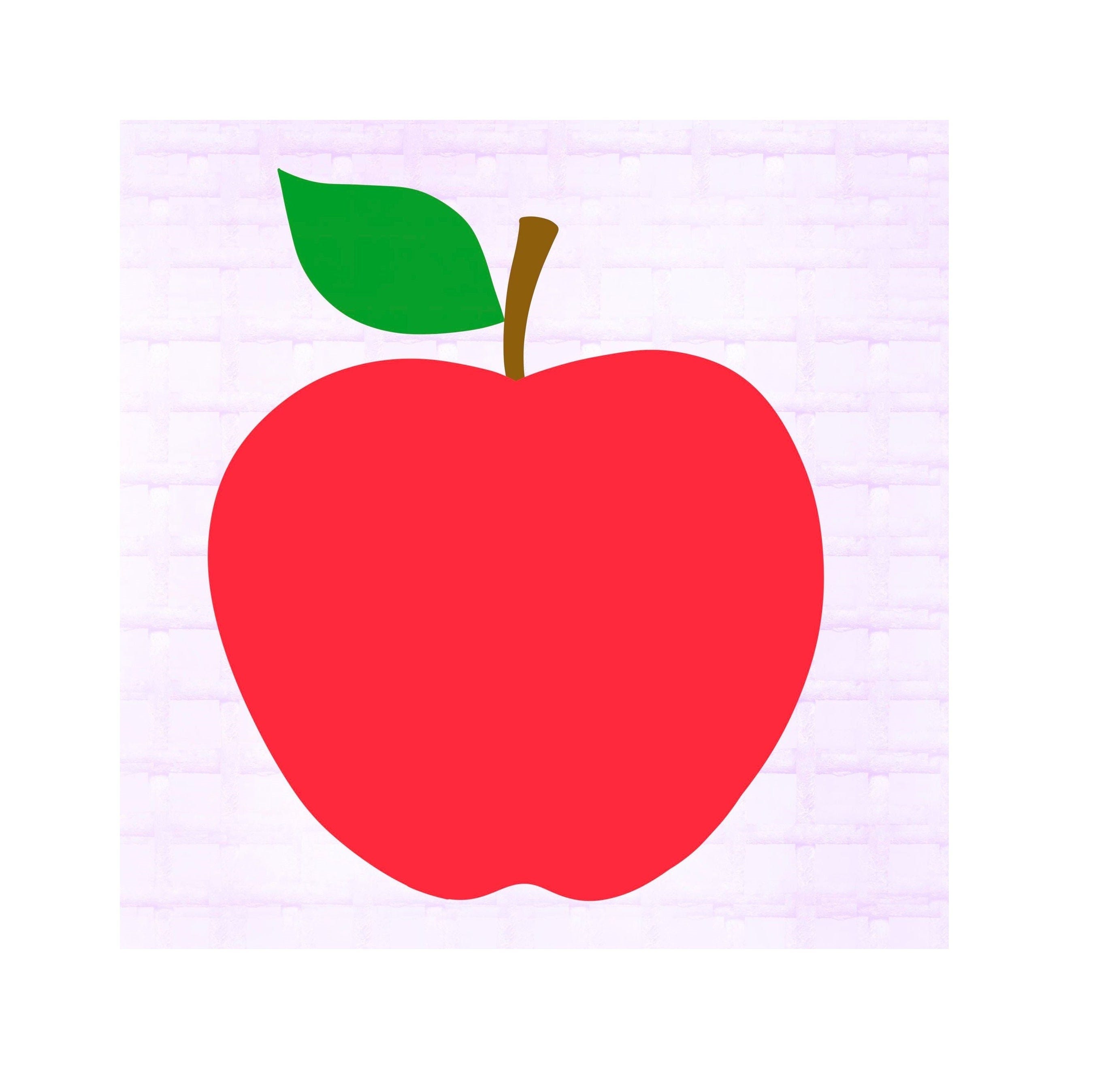 Apple SVG, Fruit SVG, Teacher Svg, Apple SVG Teacher, Red Apple Svg, Apple Png, Dxf, Eps, Leaf Svg, Cartoon Svg, Apple Clipart, School Svg