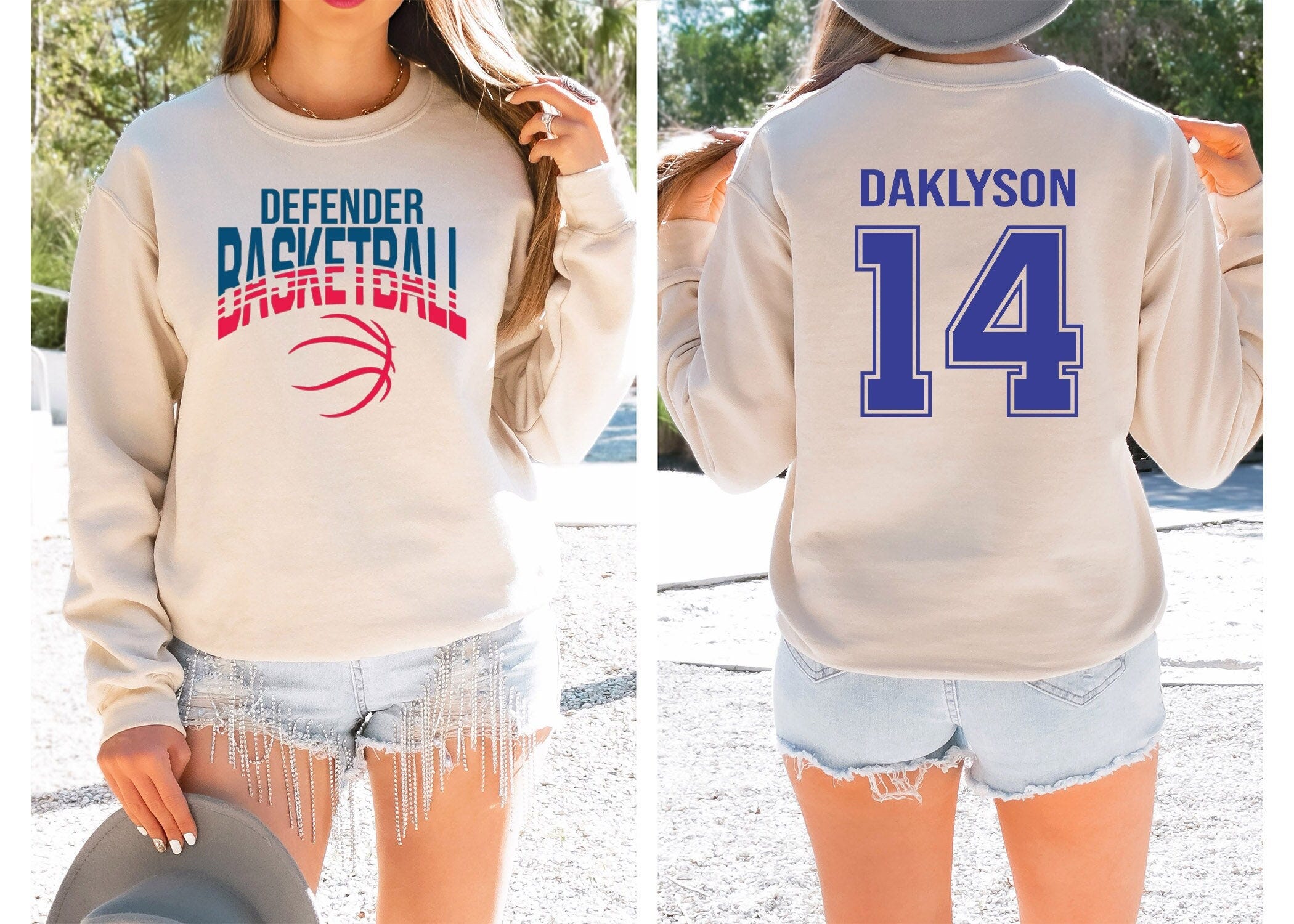 Customized Basketball Sweatshirt, Your Name Basketball Shirt, Your Team Basketball Shirt, Custom Basketball Shirt, Basketball Mom Shirt